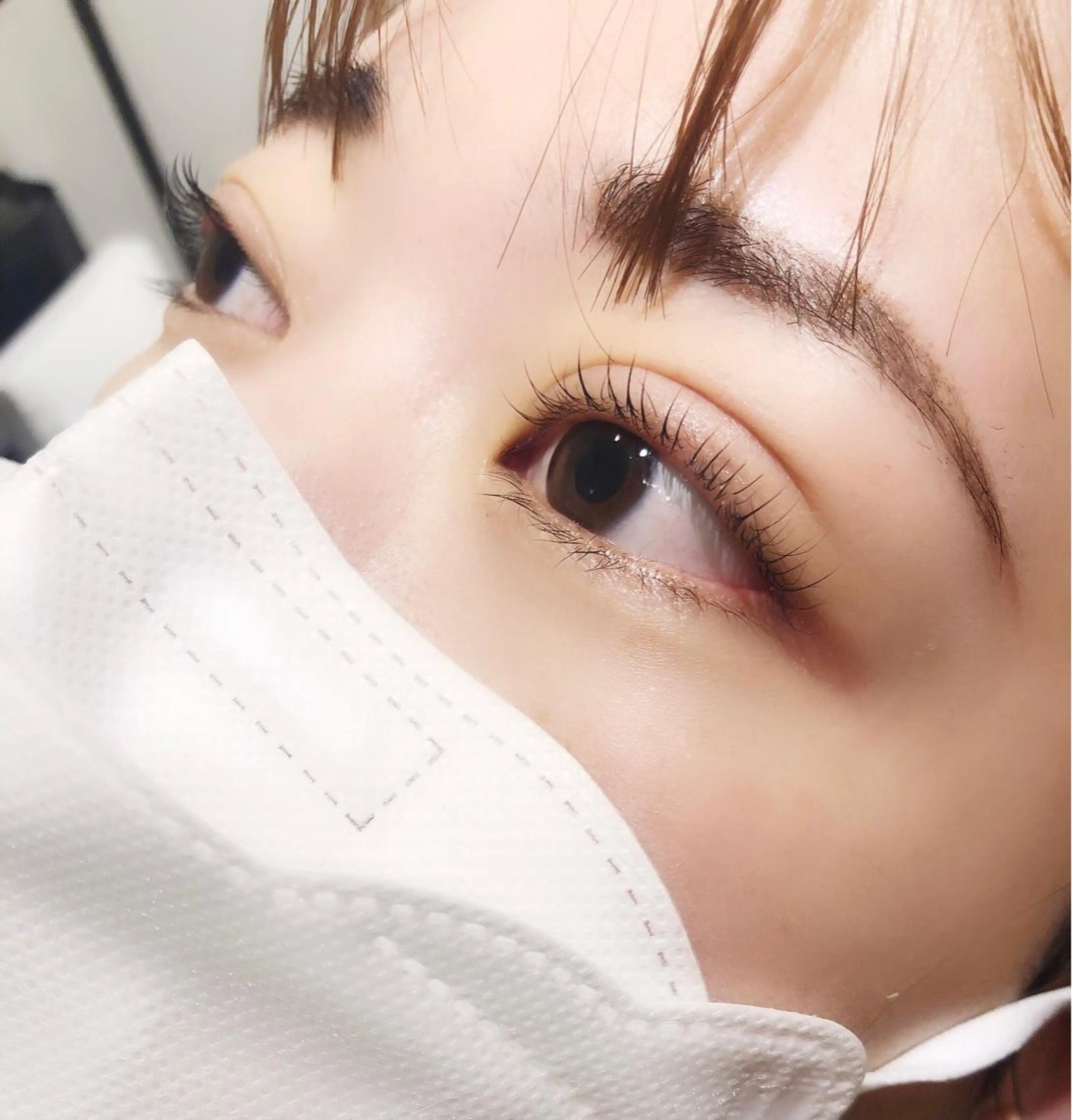 マツエク・マツパ パリジェンヌラッシュリフト 一重×まつ毛パーマ Hair&Make Nahoのマツエク・マツパデザイン