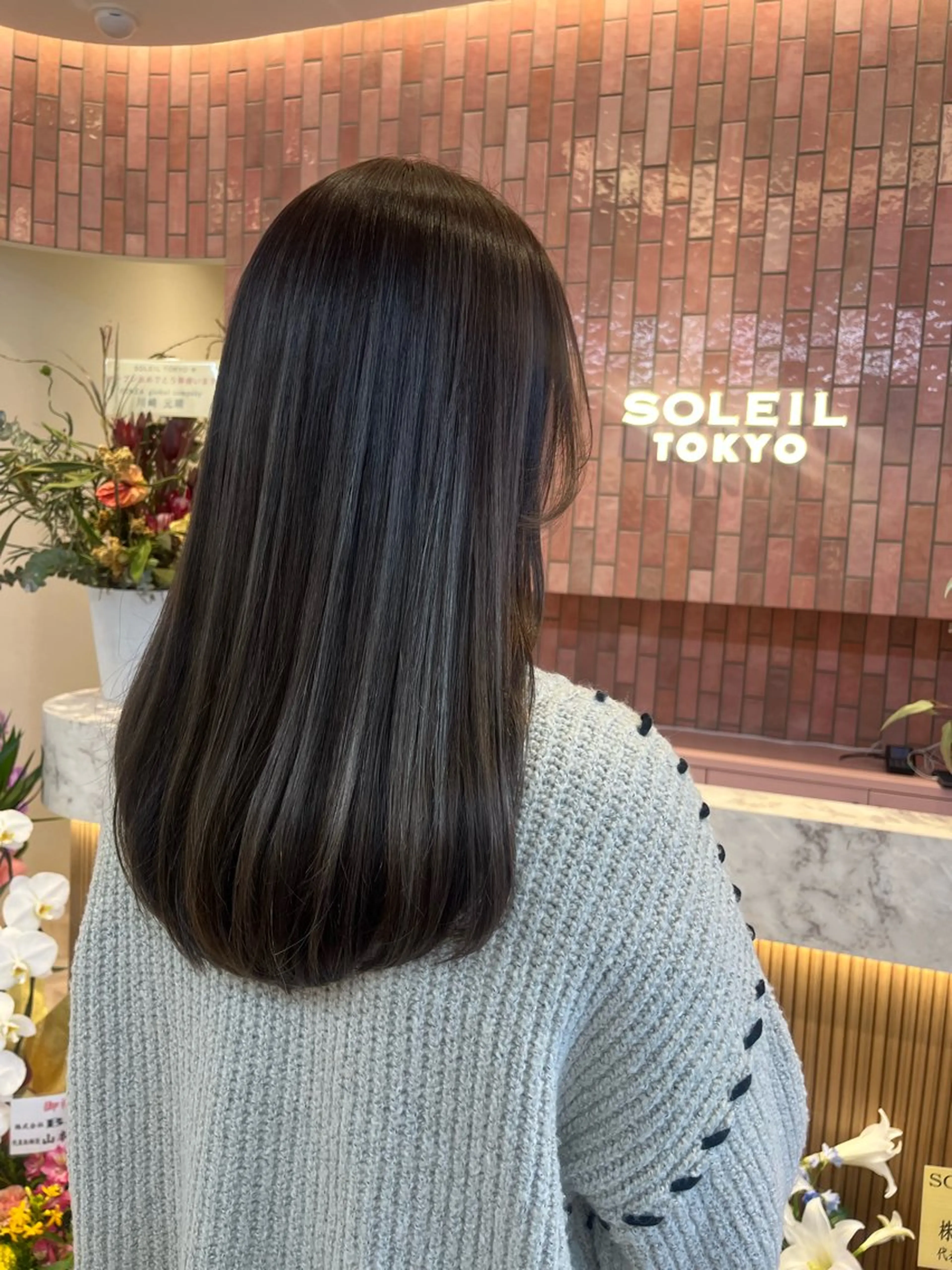 ロング カラー 柔らかい艶暖色 レイヤー🫧姫汝のヘアスタイル