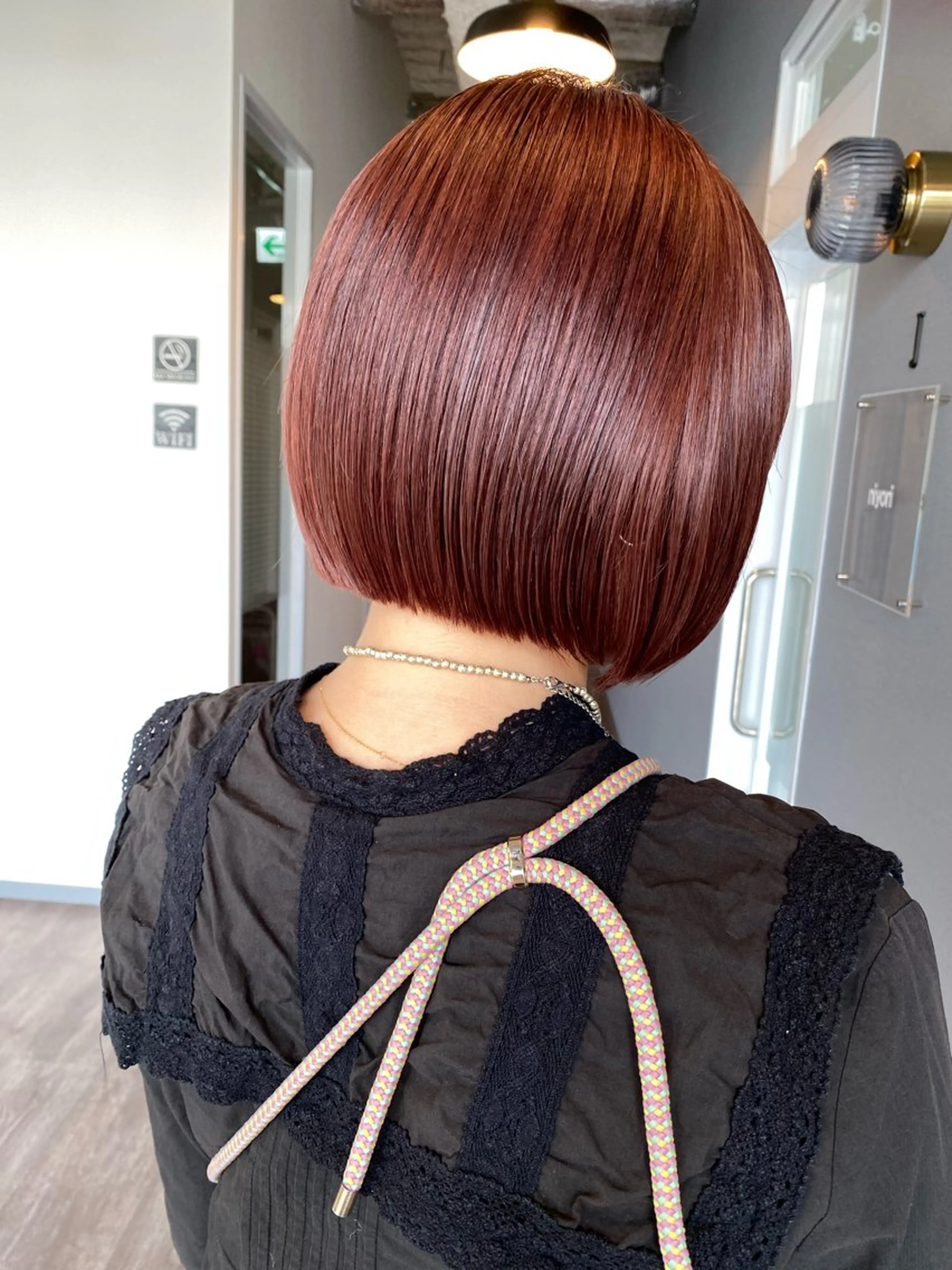 ショート カラー カット ヘアカラー トリートメント 似合わせカラーパーマ 🌿kitin米川のヘアスタイル