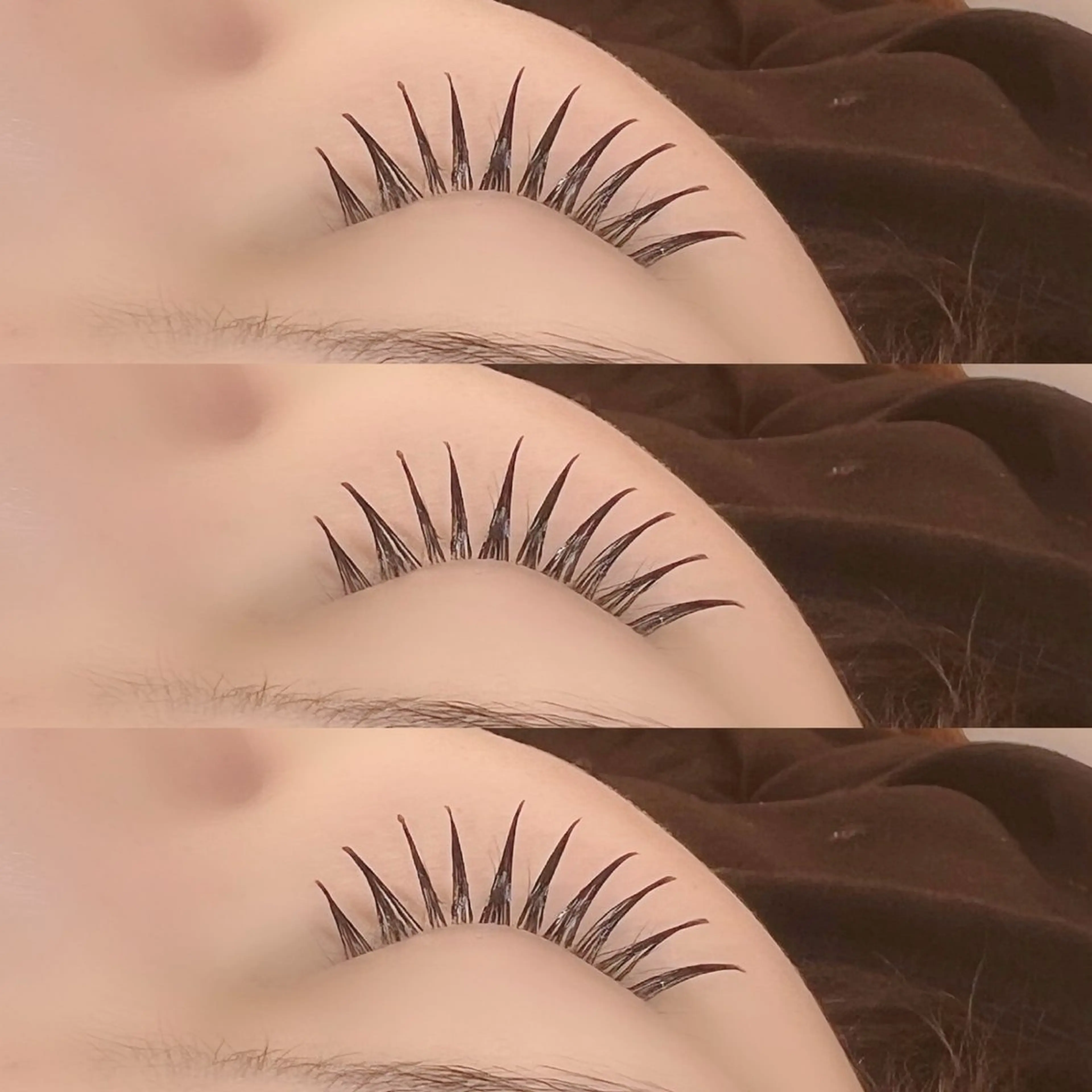 マツエク・マツパ 束感まつ毛 Roy 心斎橋 植田のマツエク・マツパデザイン