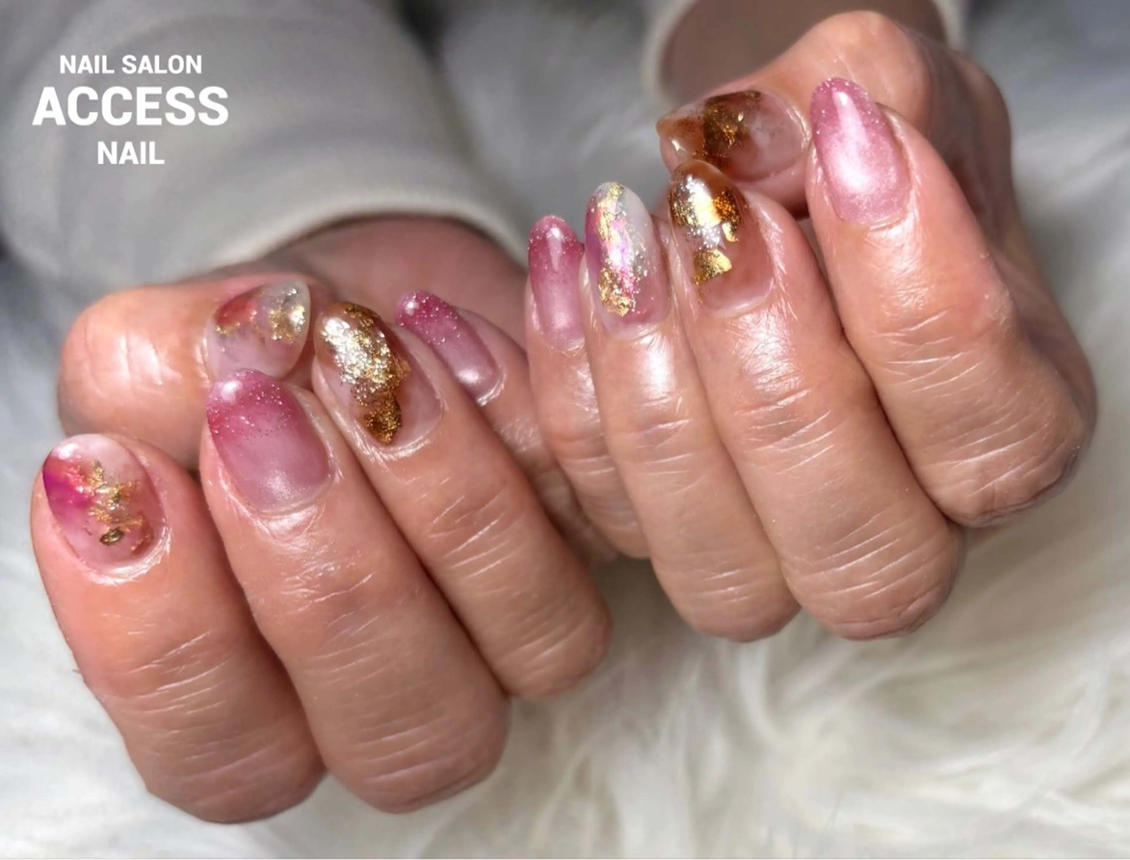 ネイル access nailのネイルデザイン