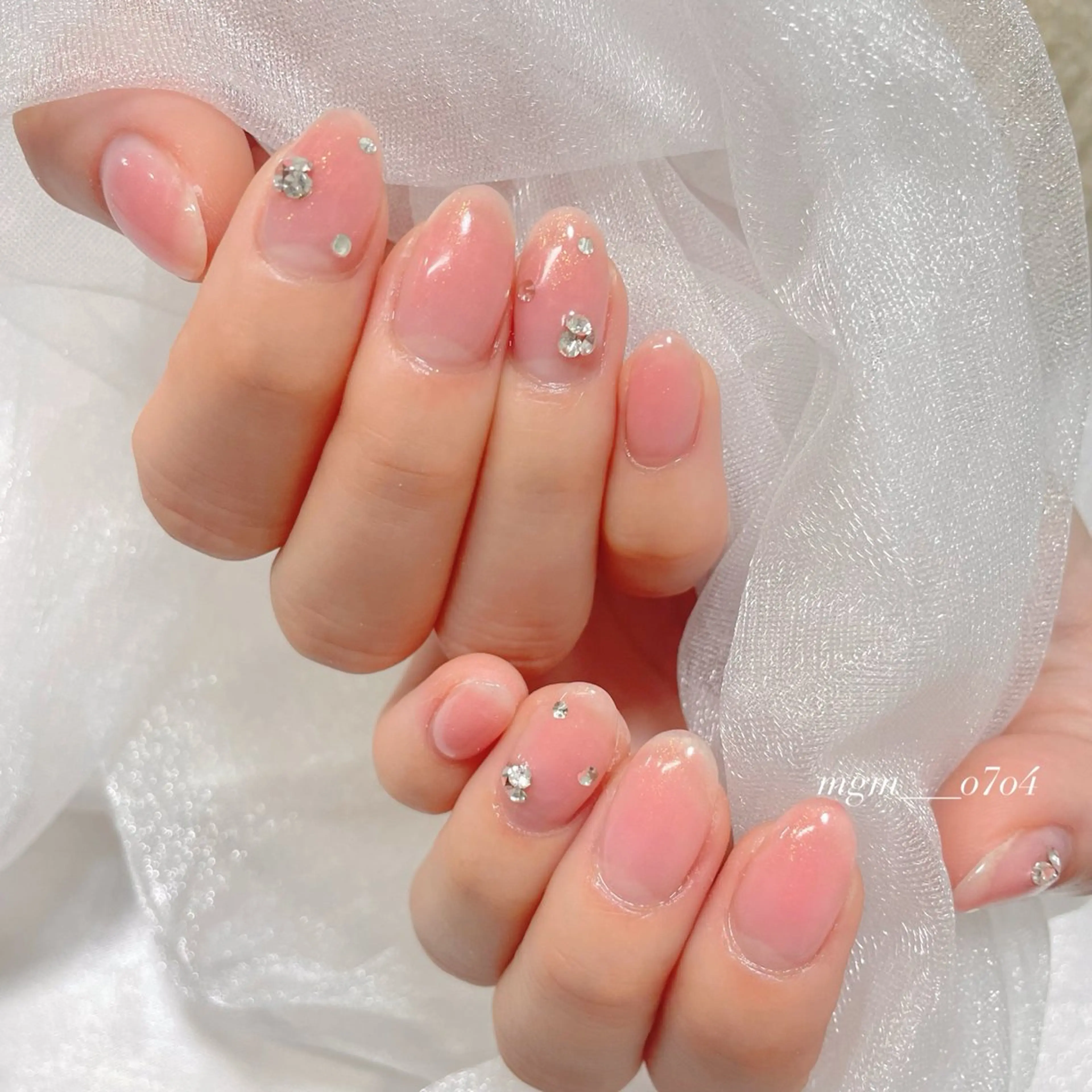 ネイル ハンドネイル ハンドケア MoON...❤︎ MeGuのネイルデザイン