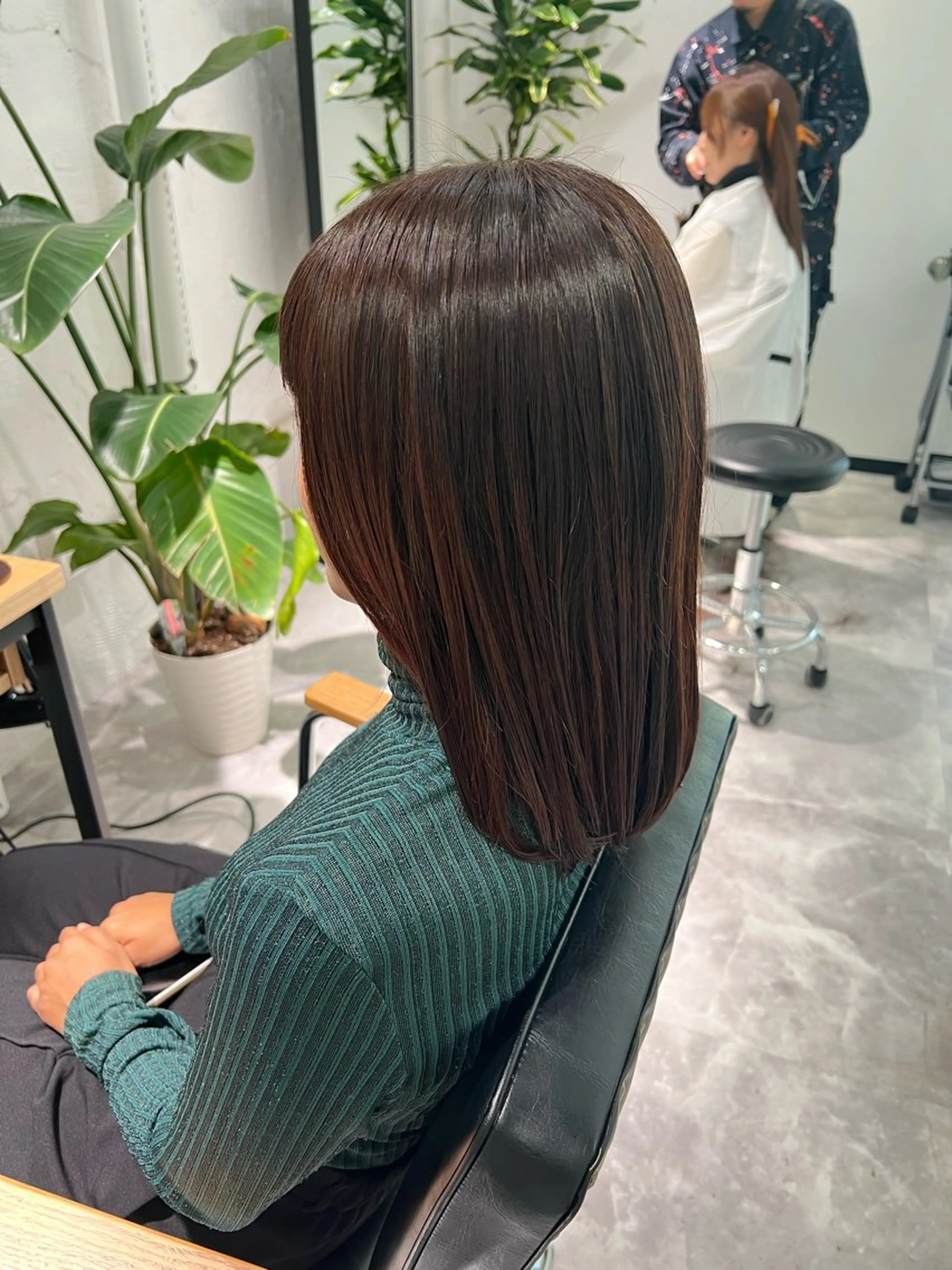 ミディアム カラー ヘアアレンジ 「sumi」 AMIのヘアスタイル