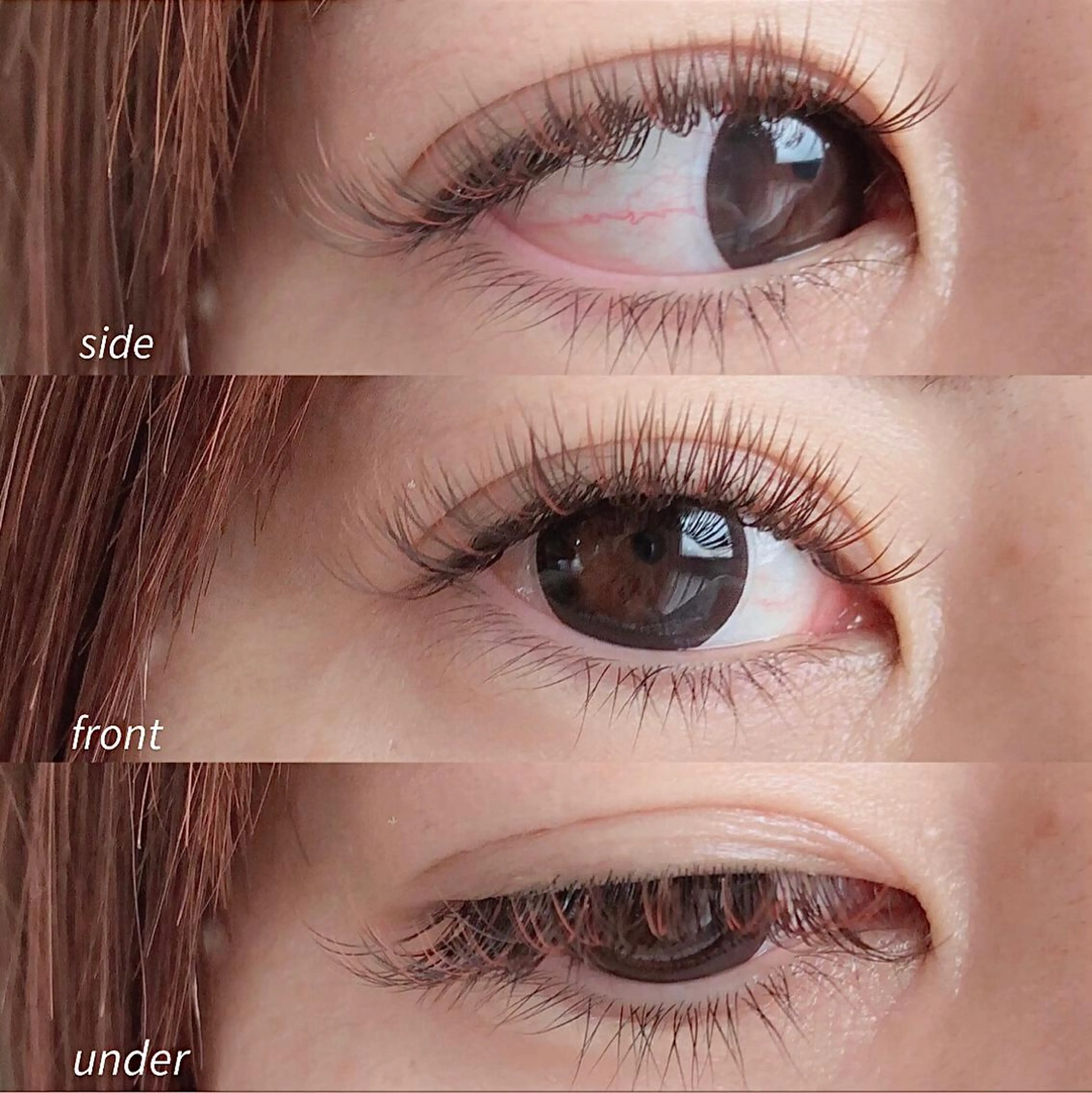 マツエク・マツパ バインドロック Hug me eyelashのマツエク・マツパデザイン