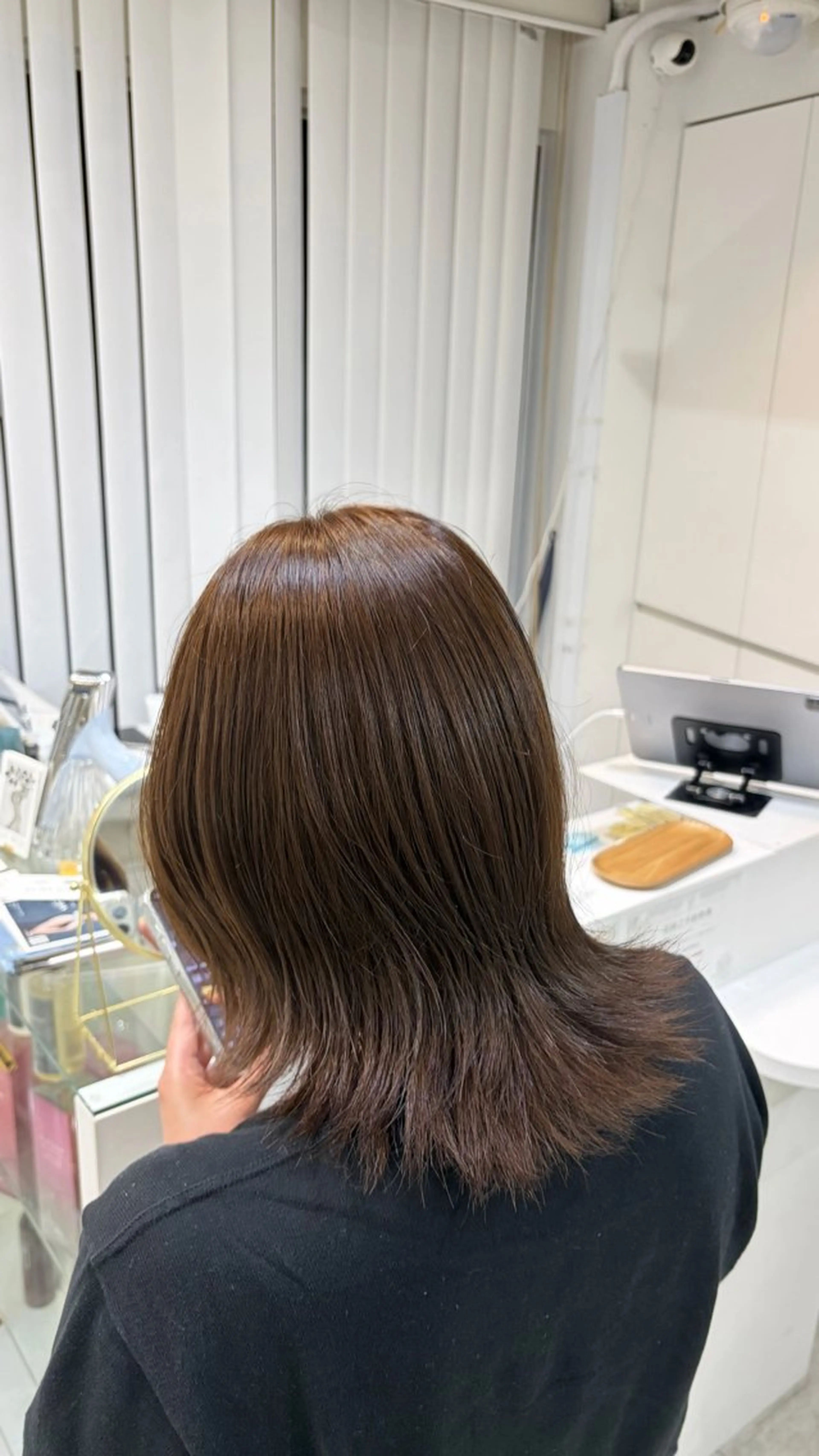 ブリーチなしワンカラーの写真