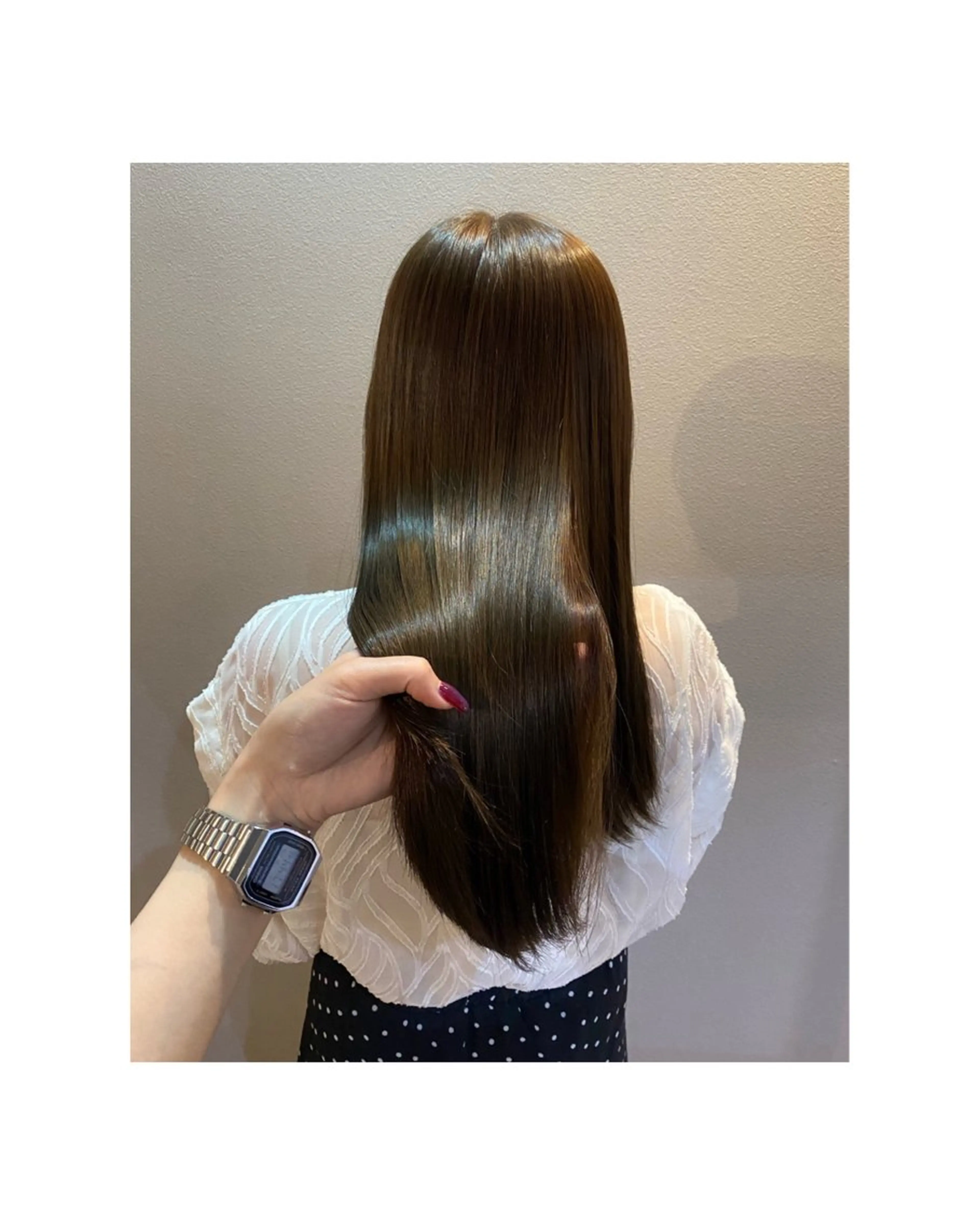 ロング カラー ヘアアレンジ 🎀レイヤーカット/ 艶カラー/ﾕｶ🎀のヘアスタイル
