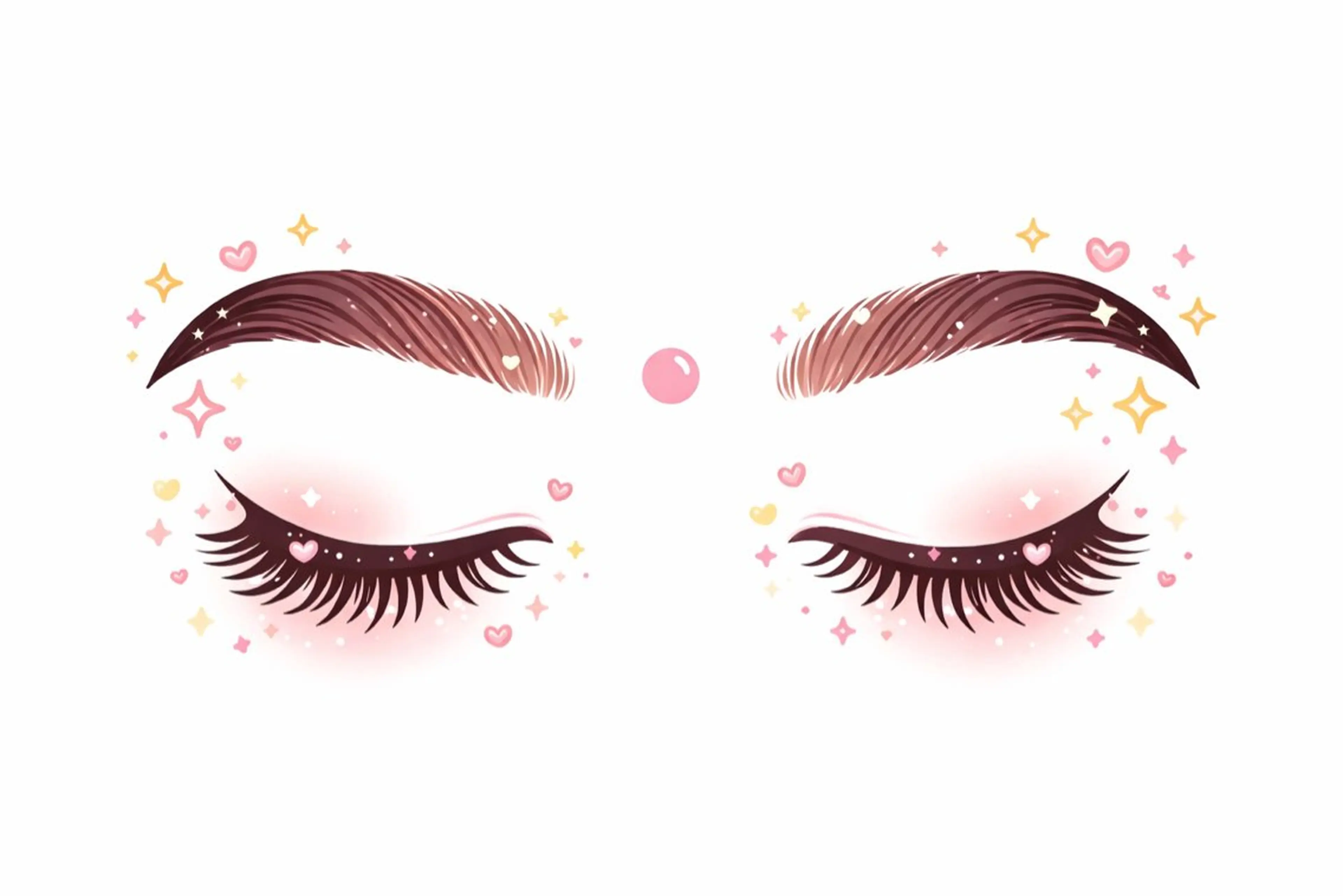 眉間Waxのみ　眉間のお悩みに！眉間1センチから3センチでご指定いただけます！デザインはございませんの写真