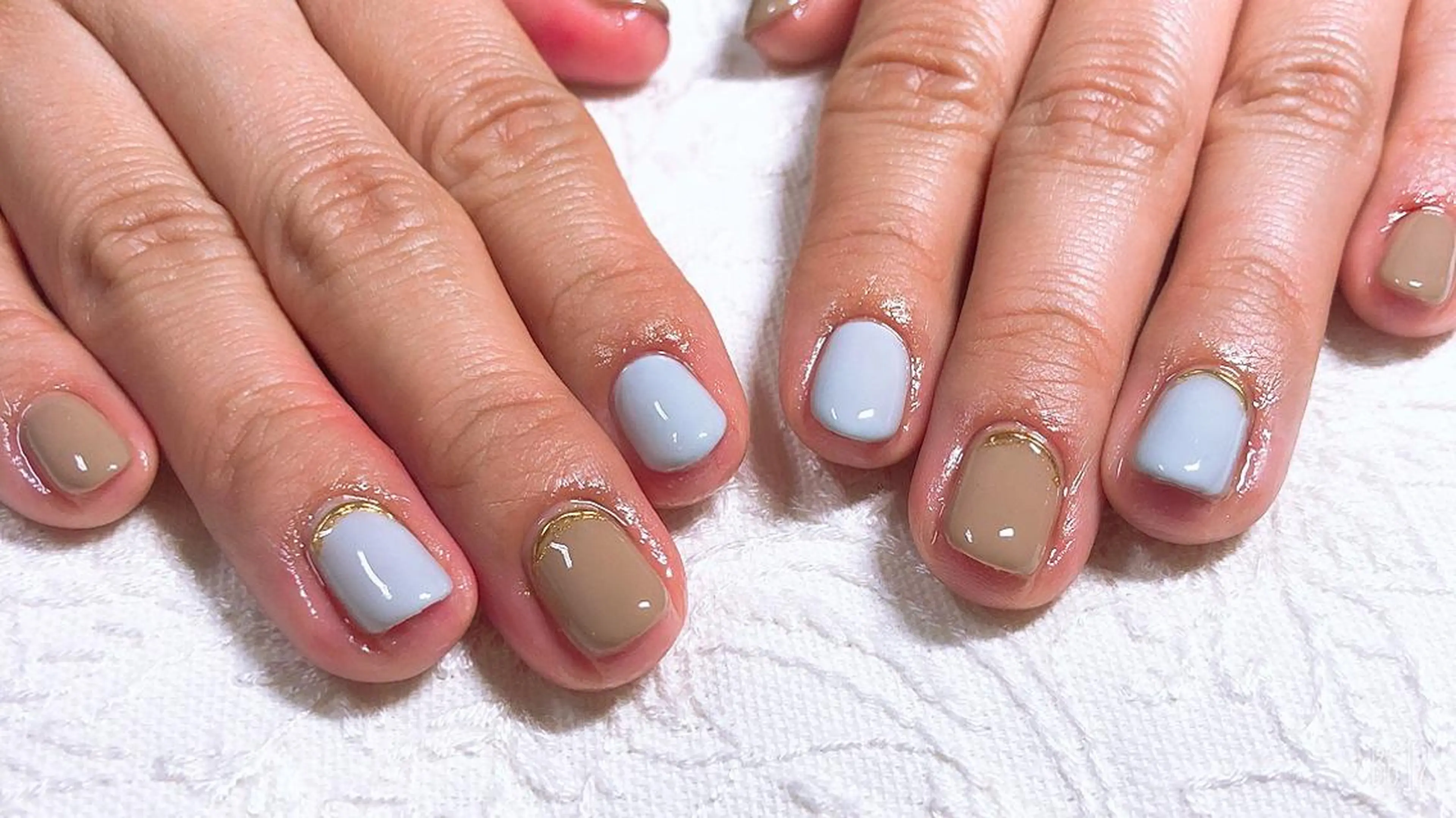 ネイル アートネイル ミラーネイル 持ち込み シンプルネイル ハンドネイル A"nail ネイリストayanaのネイルデザイン