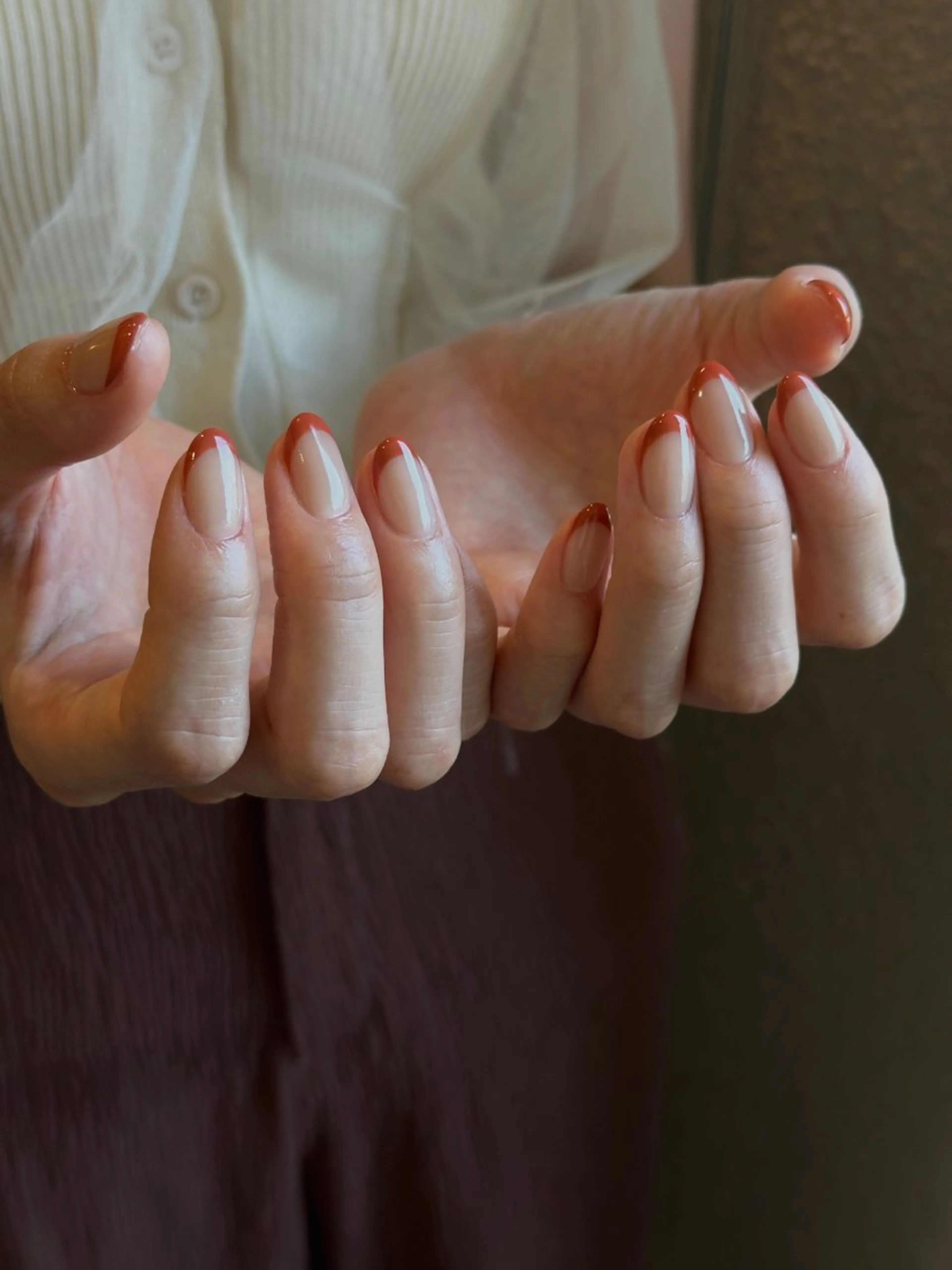 【French】初回オフ無料🩰ベースとフレンチカラーお選び下さい🫶ミニモ学割🫧撮影モデル様募集🫧の写真