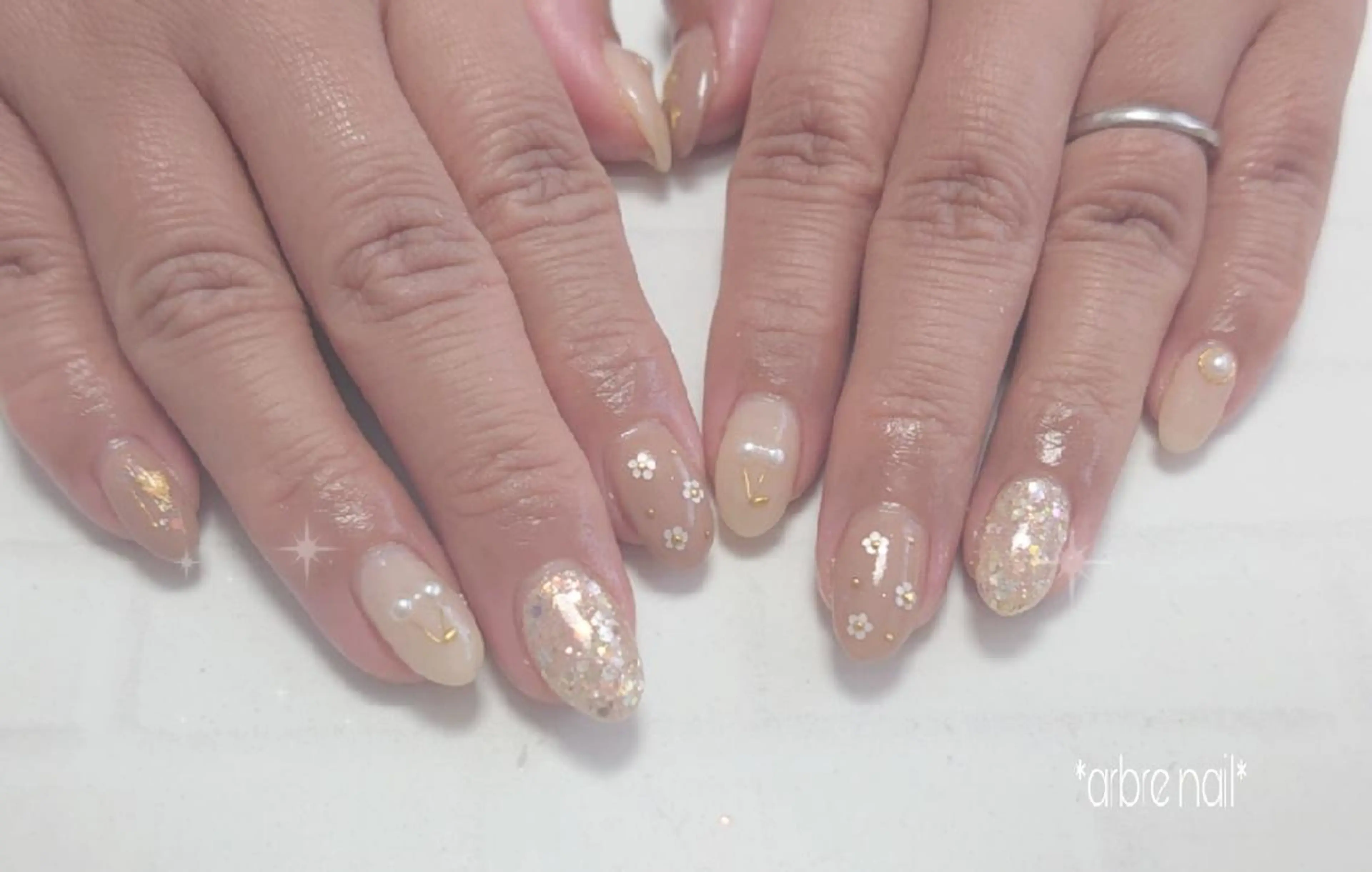ネイル *arbre nail*.アーブルネイル所属・✯.。 arbre nail 。✯.のネイルデザイン