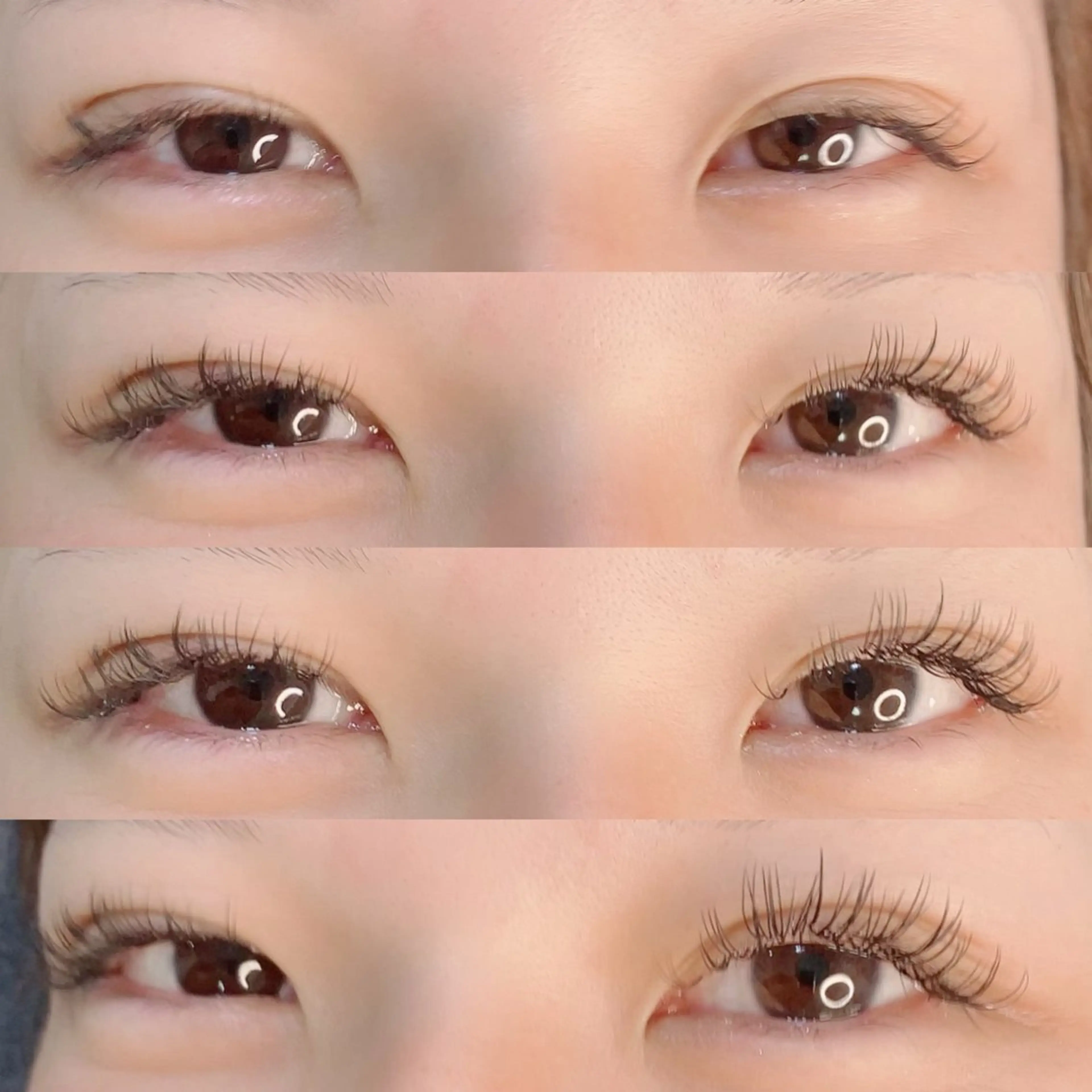 マツエク・マツパ 付け放題 バインドロック linda lashesのマツエク・マツパデザイン