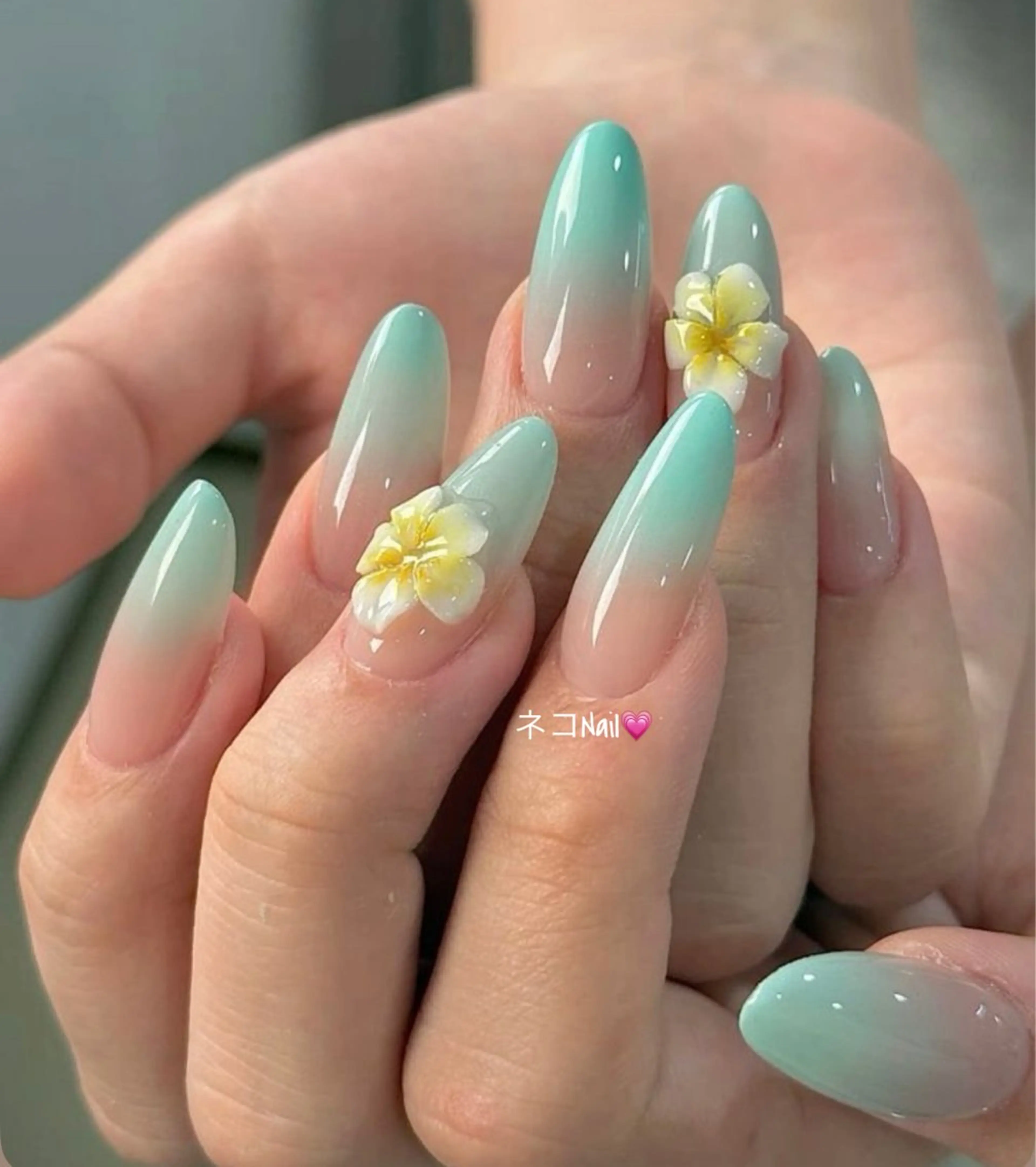 ネイル ジェルネイル ワンカラーネイル ハンドネイル ネコ Nailのネイルデザイン