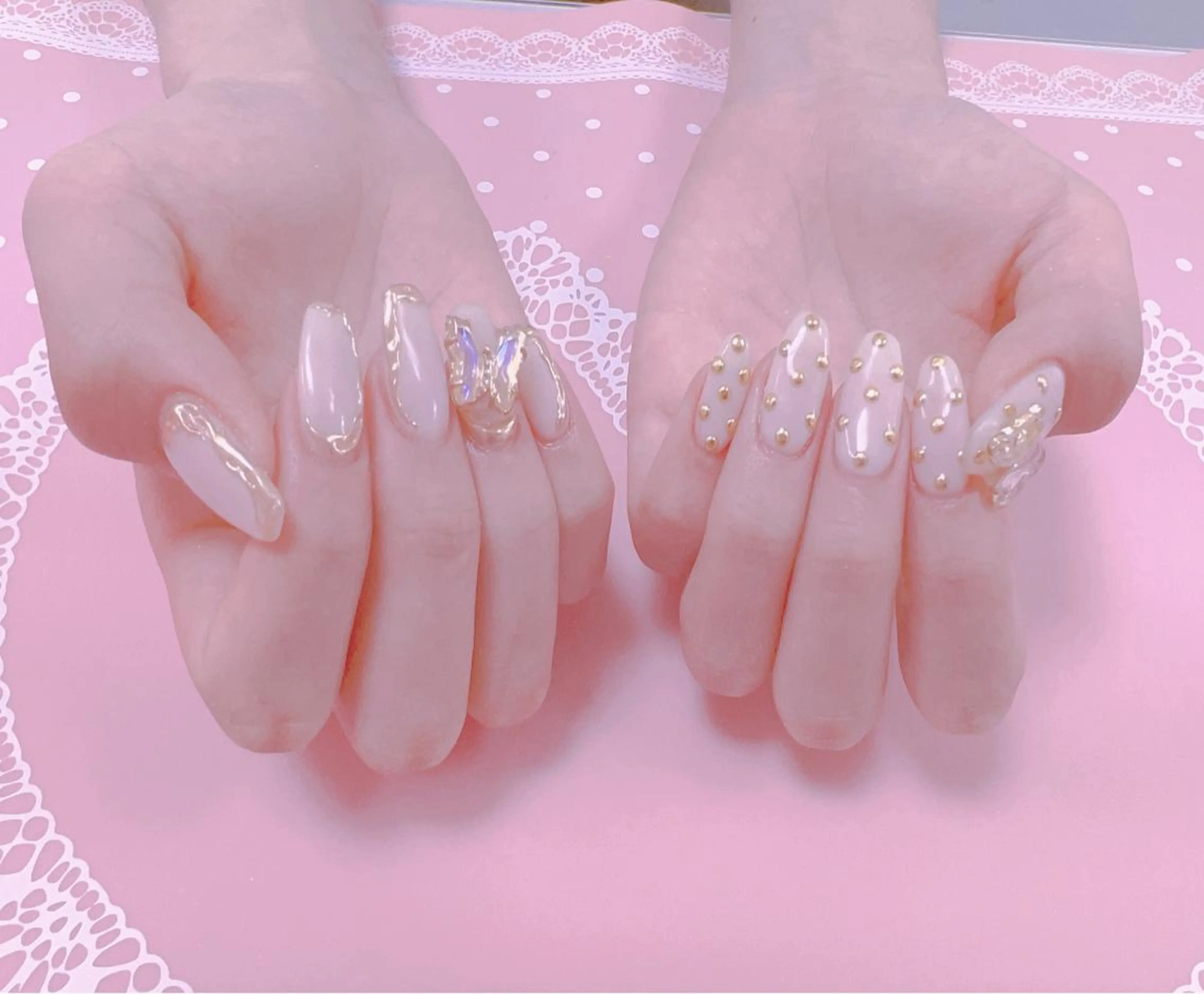 ネイル はぴねす所属・横浜 美夢のネイルデザイン