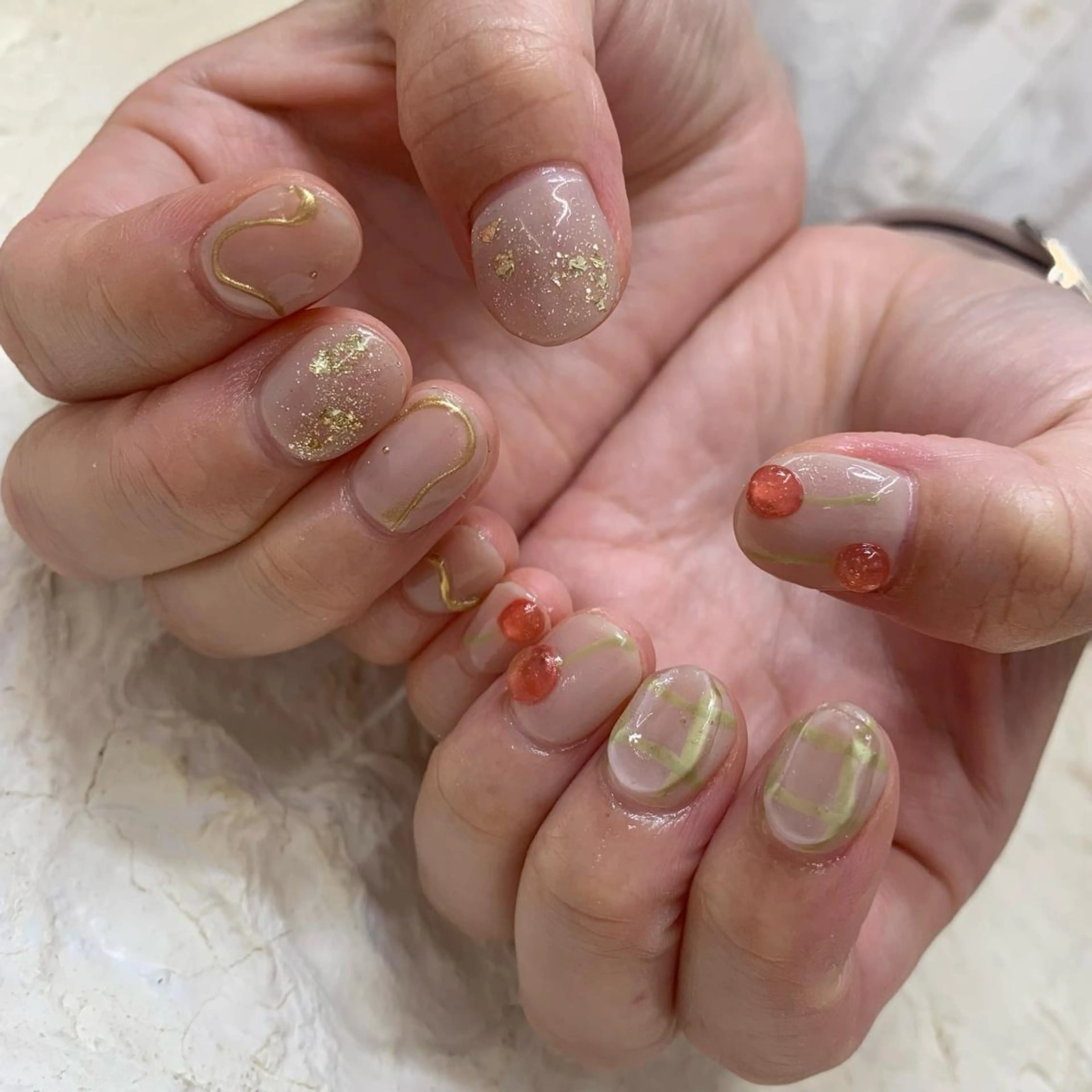 ネイル マキノ ユイのネイルデザイン