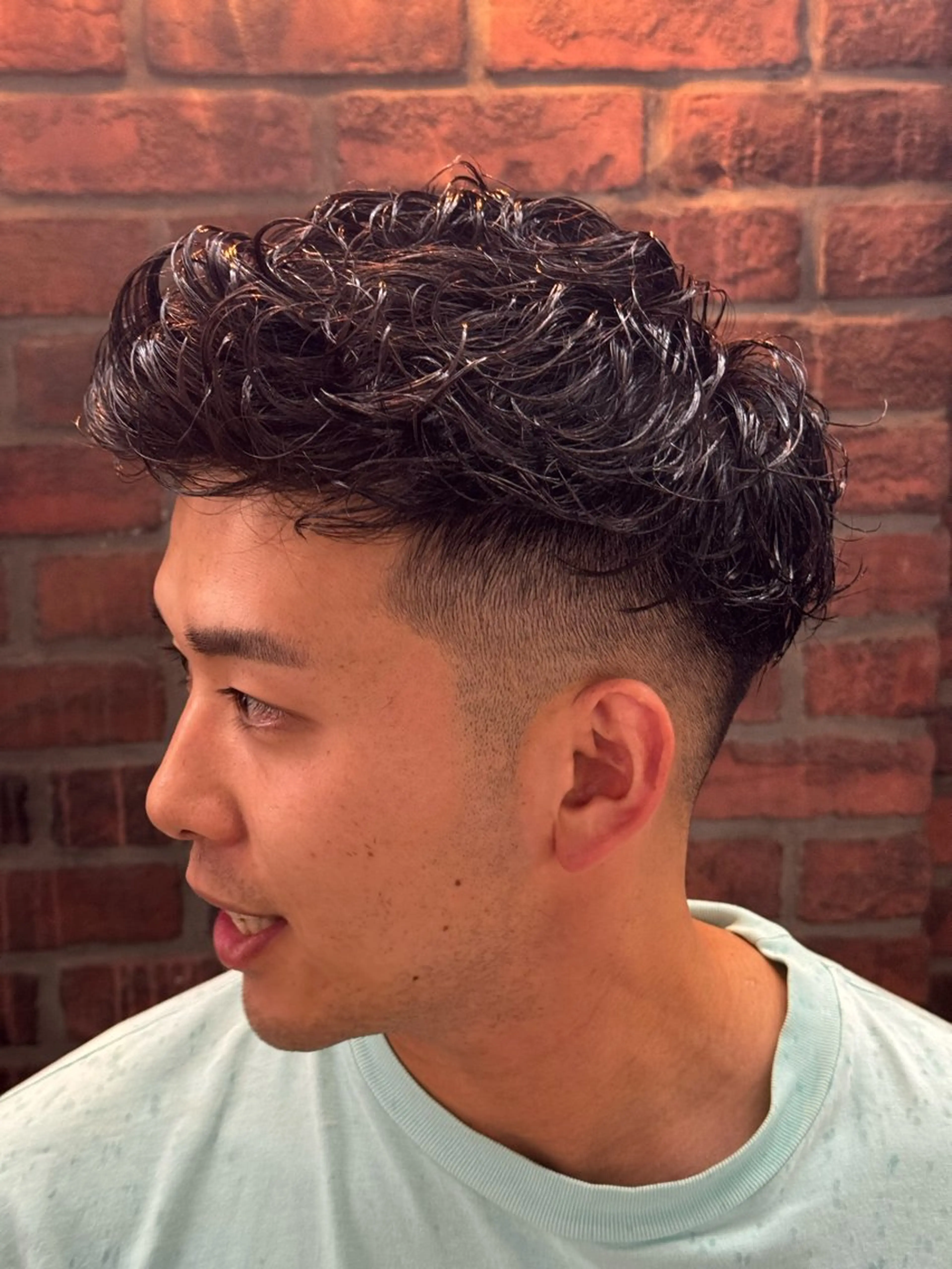 ショート パーマ 吉田 一希のヘアスタイル