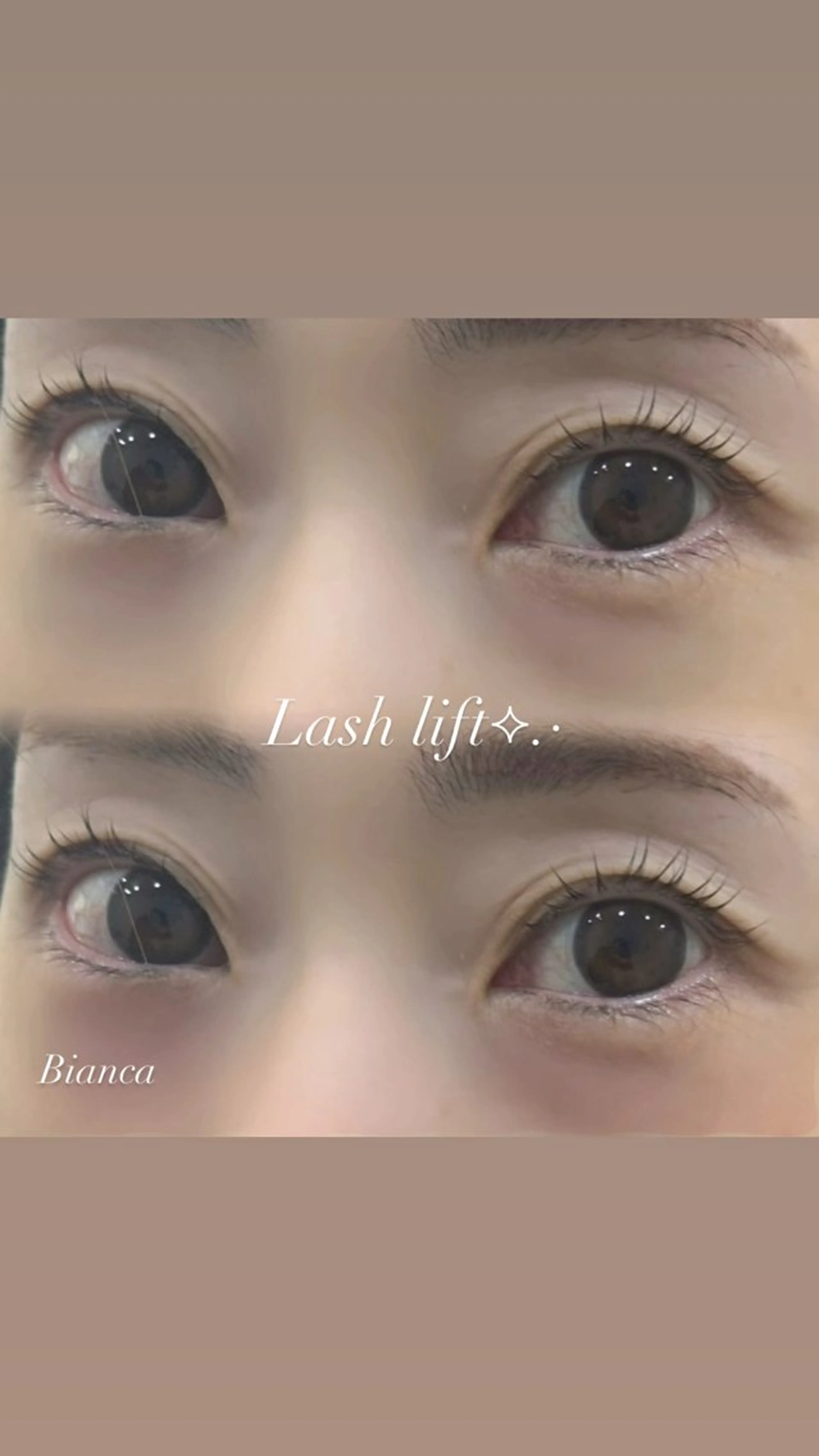 マツエク・マツパ Bianca 荻窪 RINAのマツエク・マツパデザイン