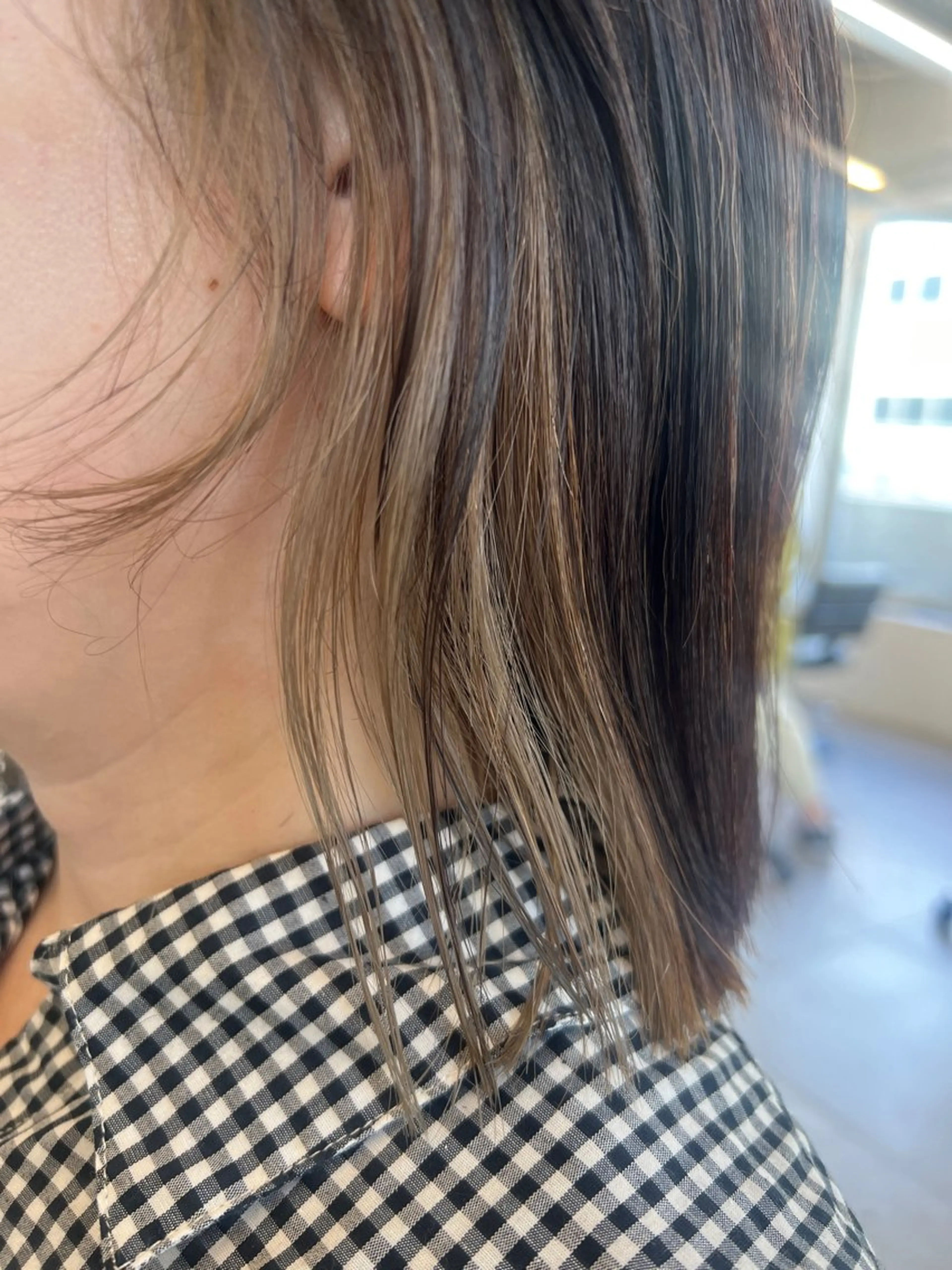 ミディアム カラー カット ヘアカラー Ore🫧タナカマヤ /柔らかい質感カラーのヘアスタイル