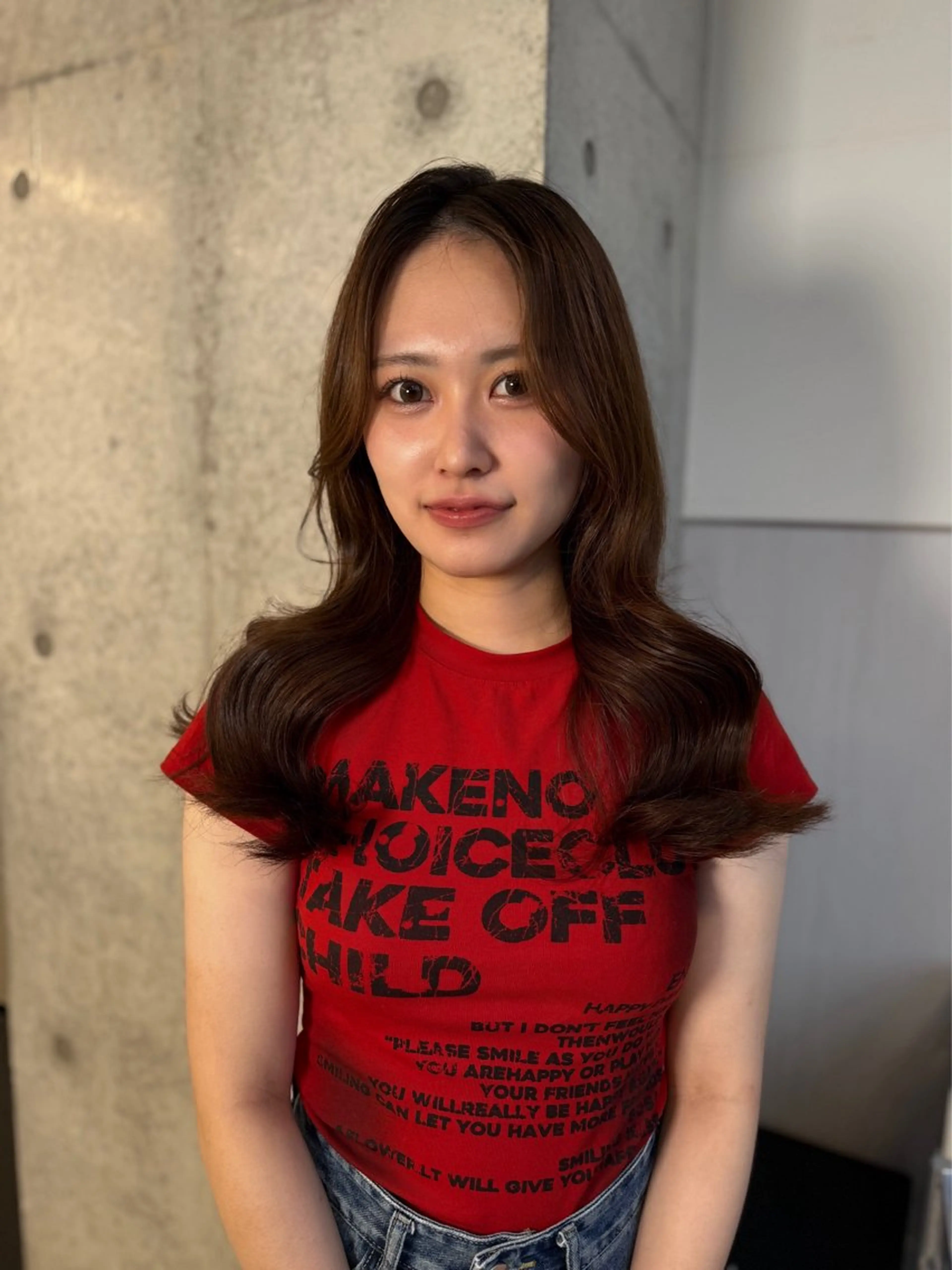 トリートメント sena⌇ベージュ⌇ ブリーチなしWカラーのヘアスタイル