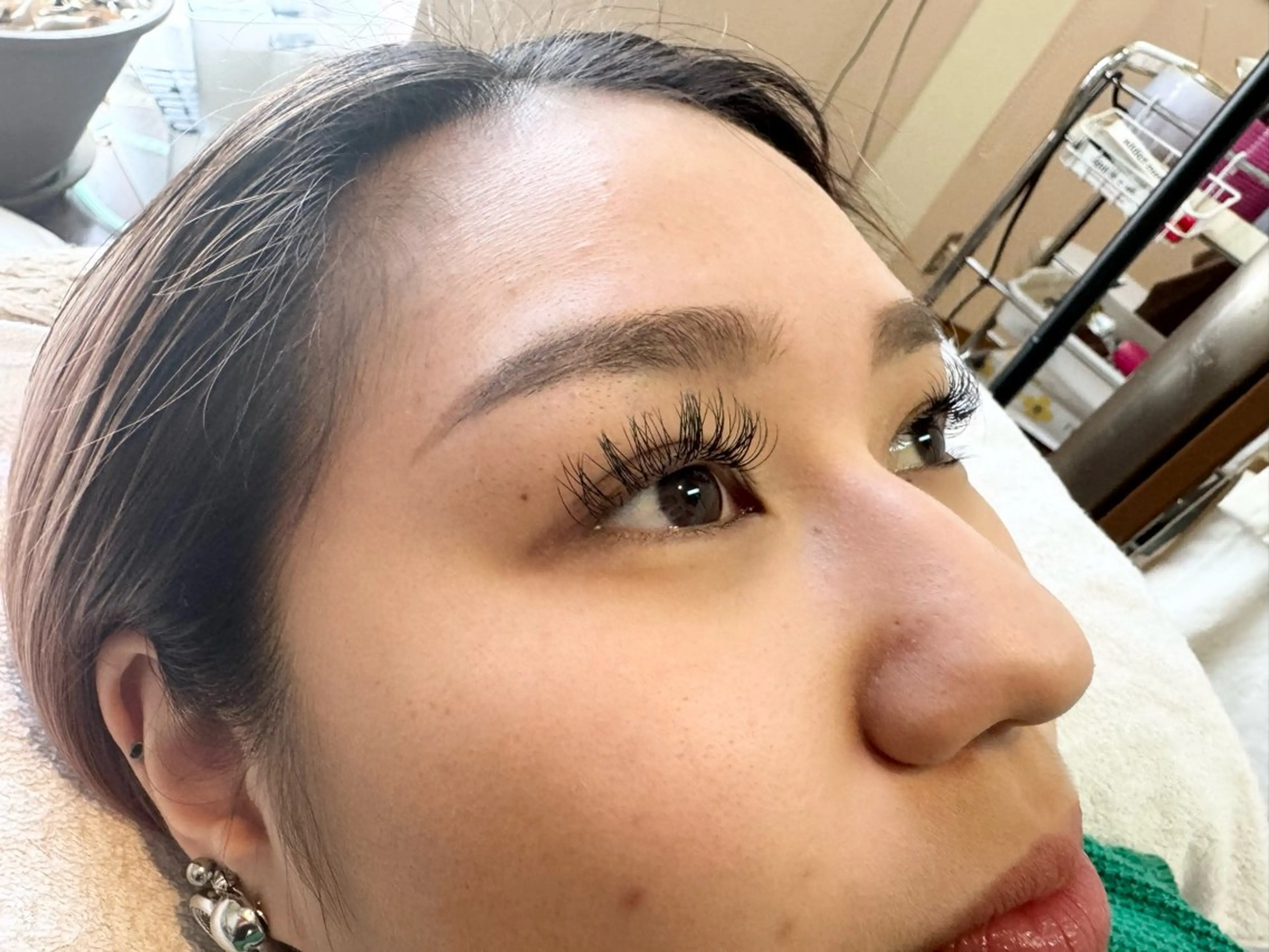 マツエク・マツパ Dカール フラットラッシュ マツエク ナチュラルケア サロン　ド　しるくのマツエク・マツパデザイン