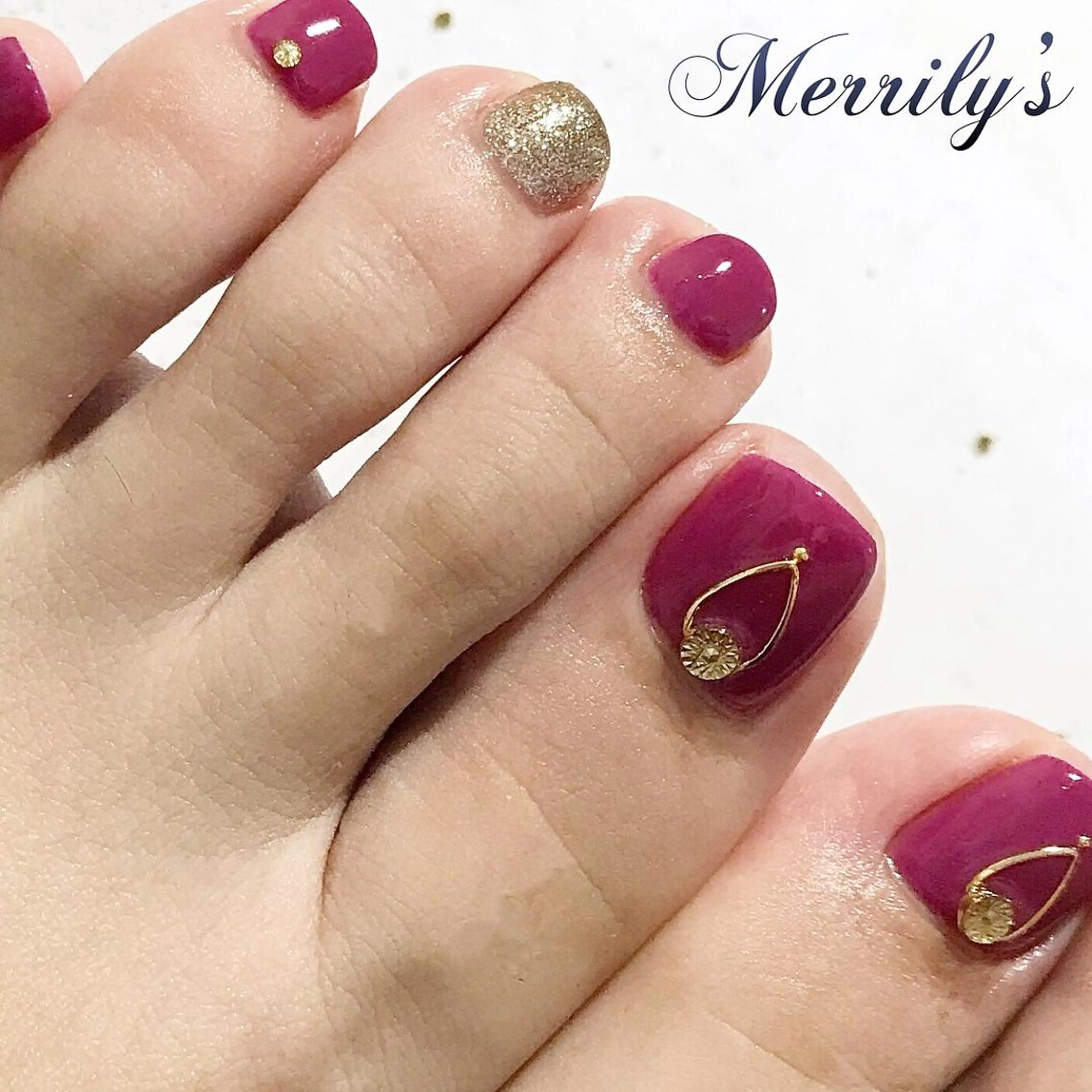ネイル Merrily's Hagi Minaのネイルデザイン