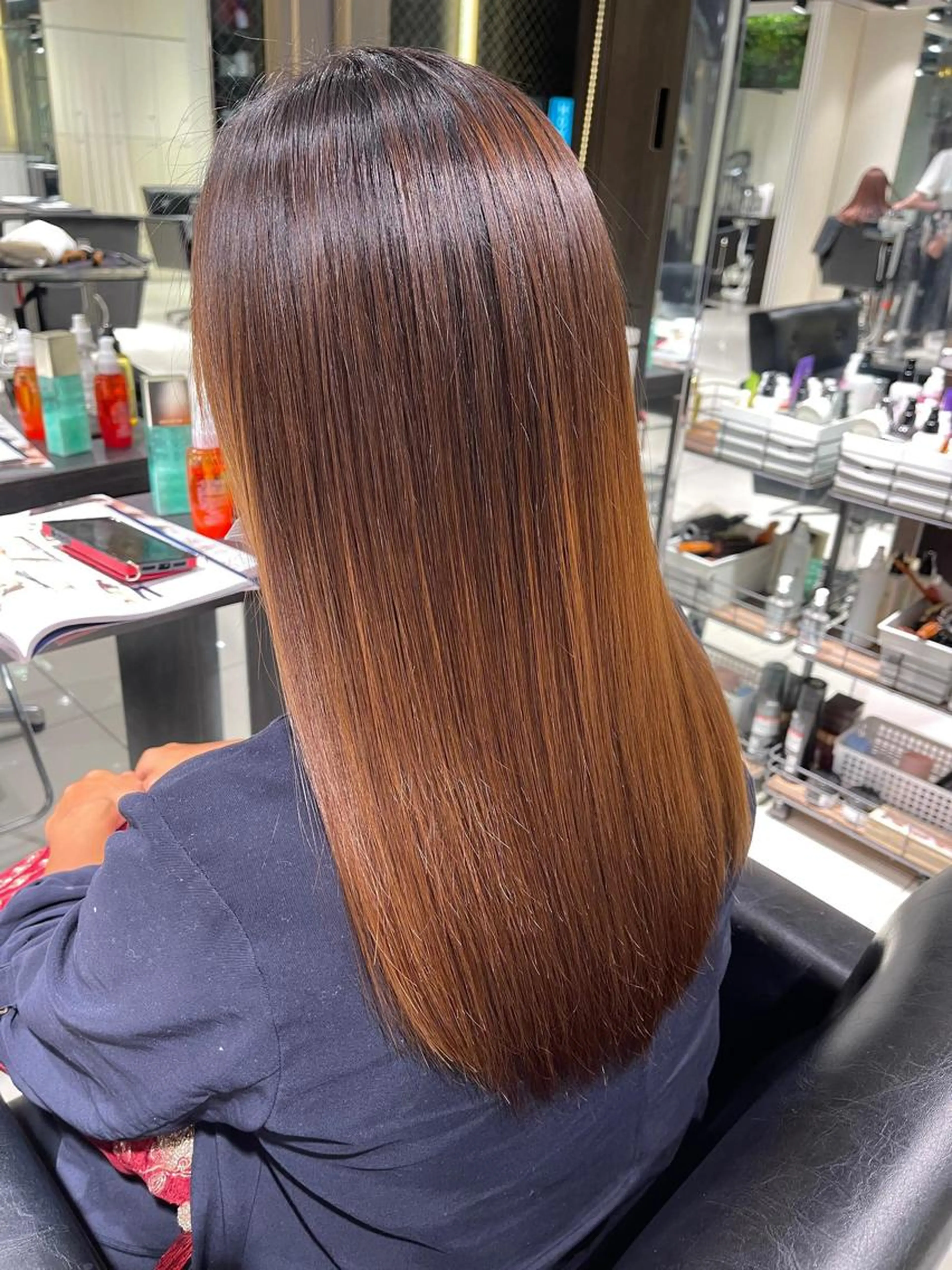 【再来】髪質改善プラチナトリートメント💎✨️(シャンプー＆ヘアセット込)の写真