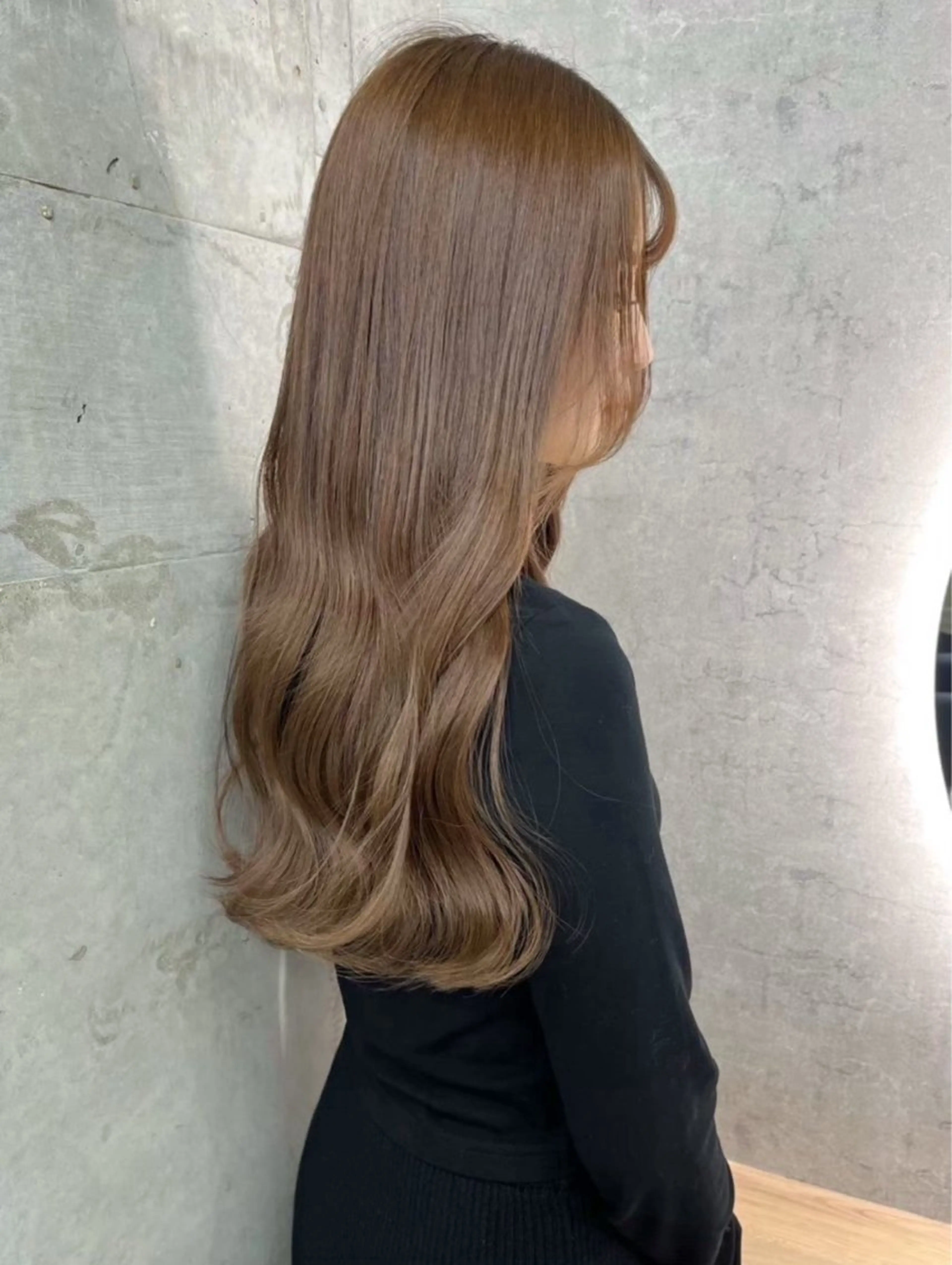 ミディアム カラー ✨透明感カラー🫧 れんのヘアスタイル