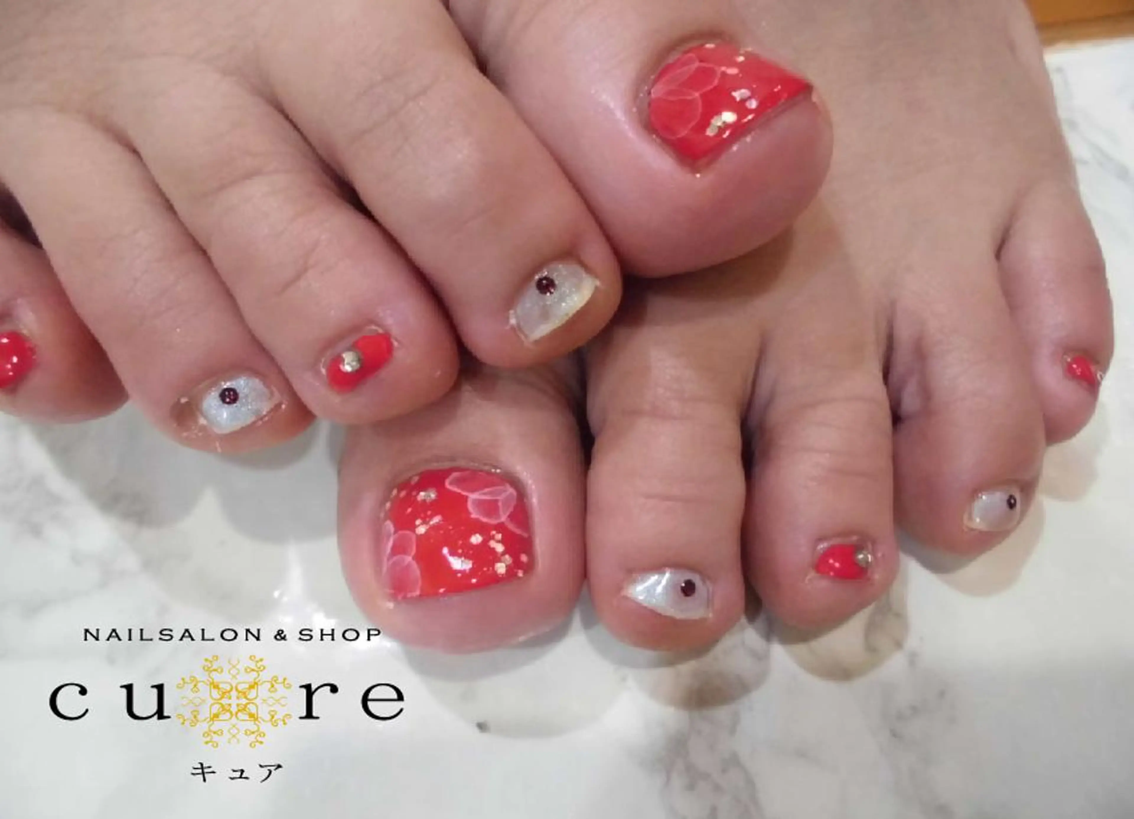 ネイル ネイルサロン Cureのネイルデザイン