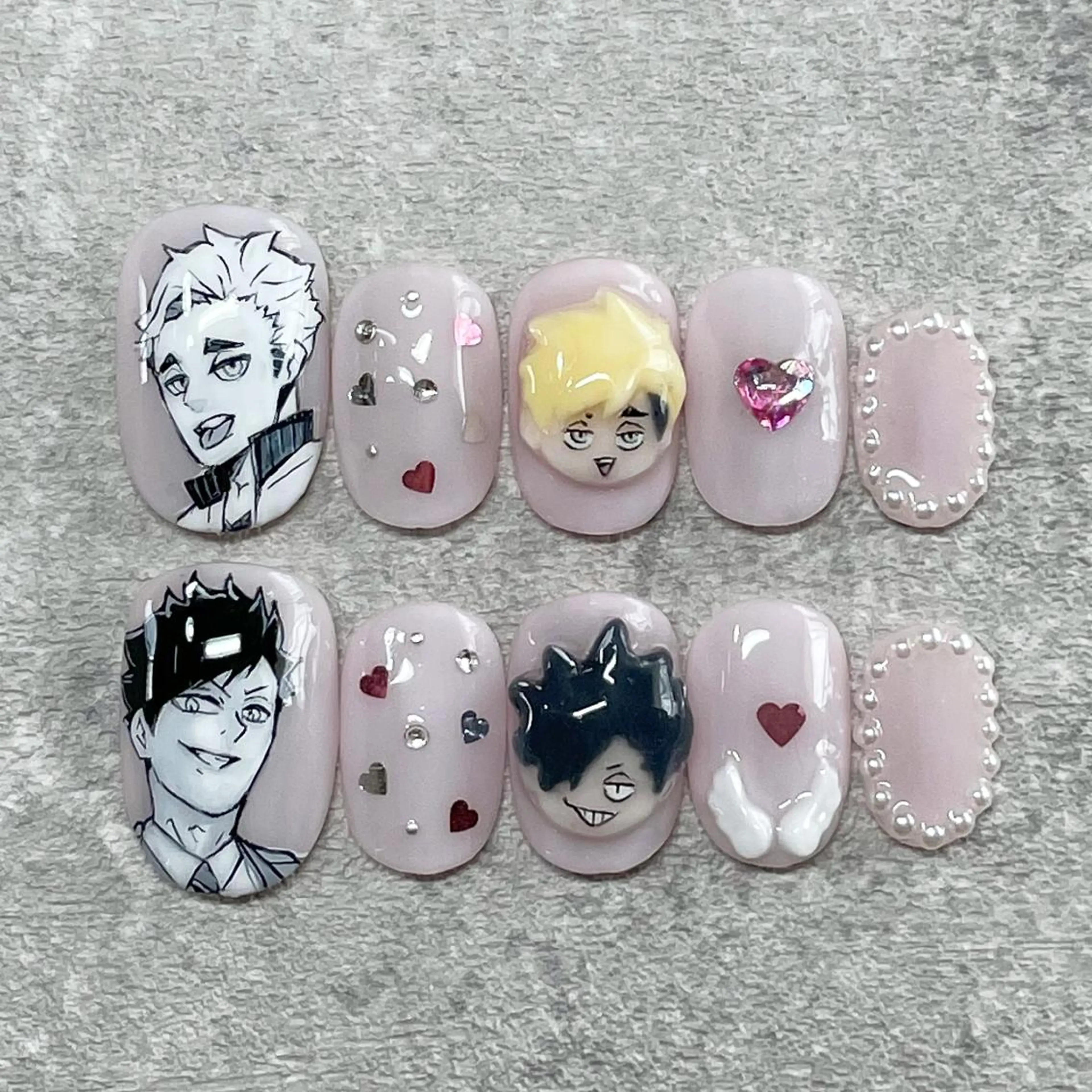 ネイル ネイルチップ 東 千夏のネイルデザイン