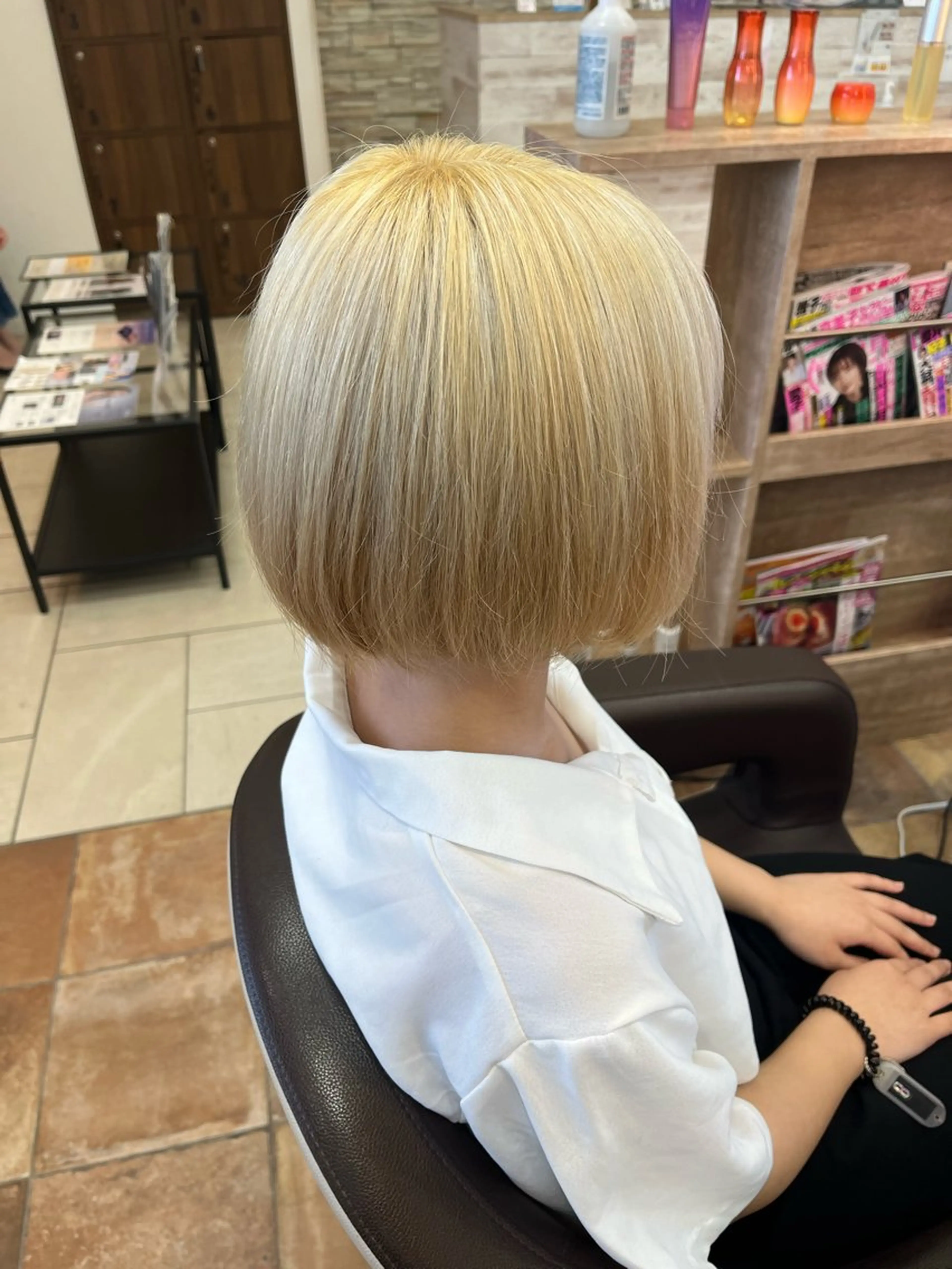 カラー 佐藤 優のヘアスタイル