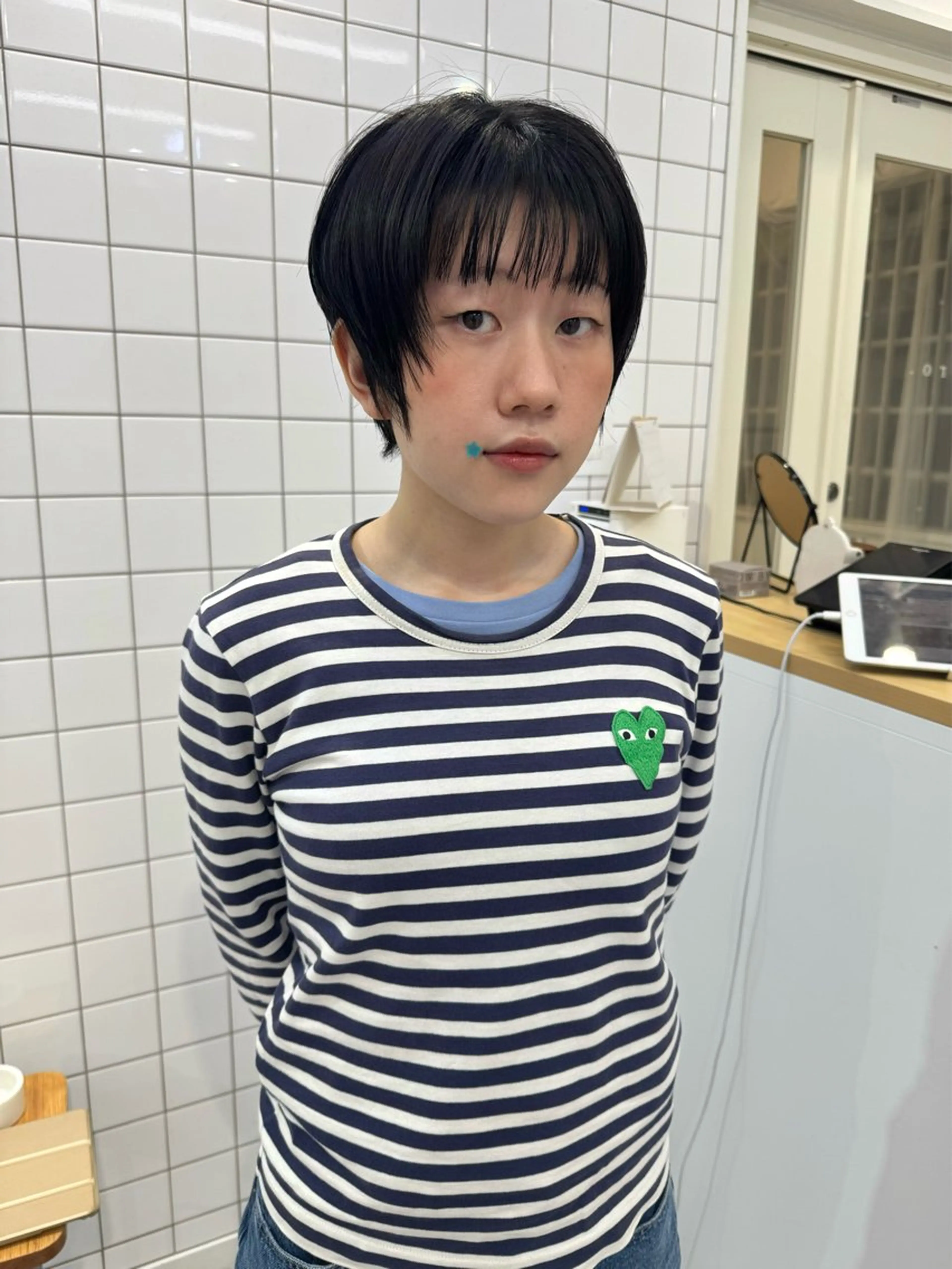 ショート shiro.kobe 森彩華のヘアスタイル