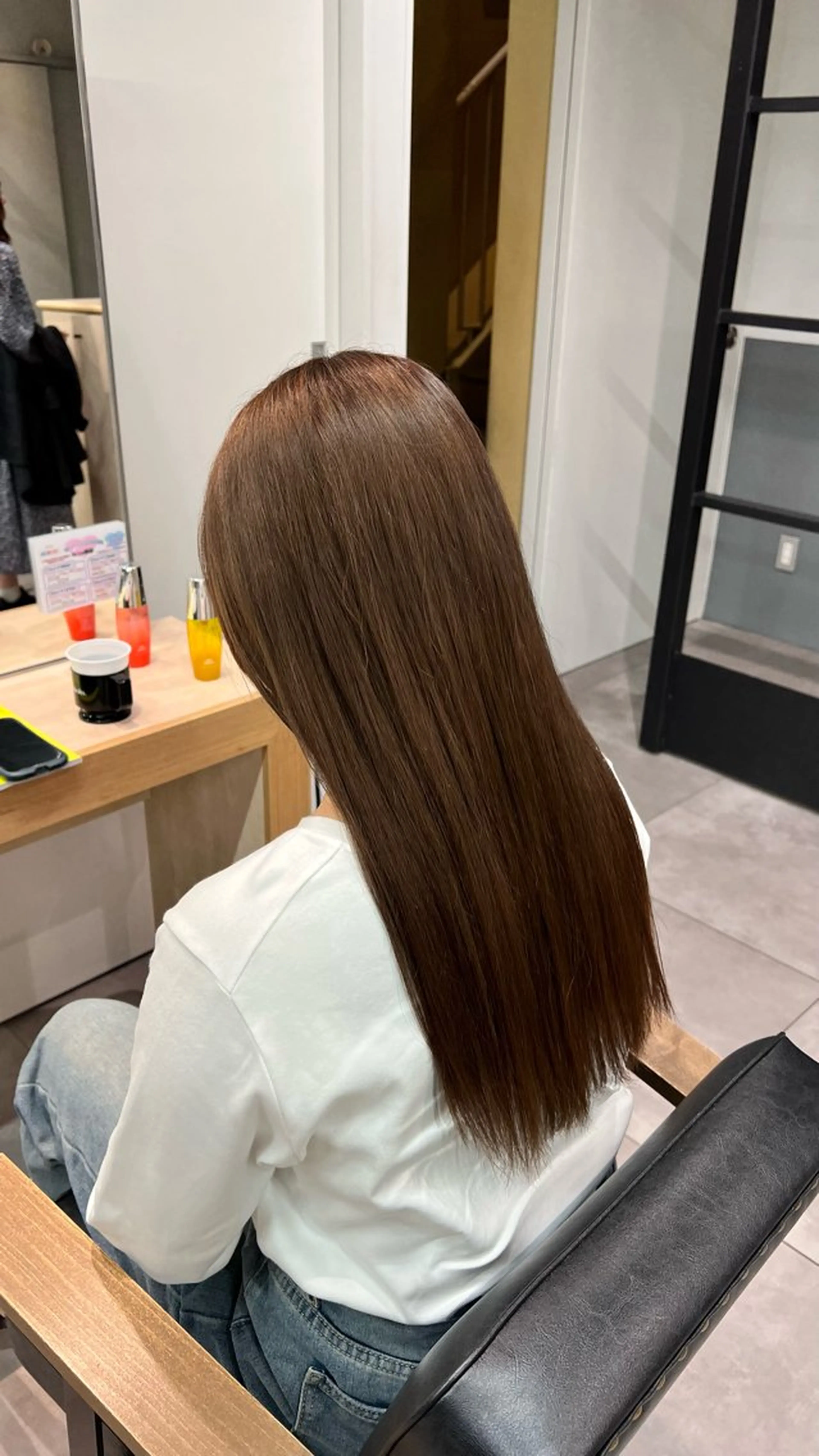 ロング カラー ヘアカラー トリートメント 🌞レイヤー×カラー 前川那津美🌞のヘアスタイル