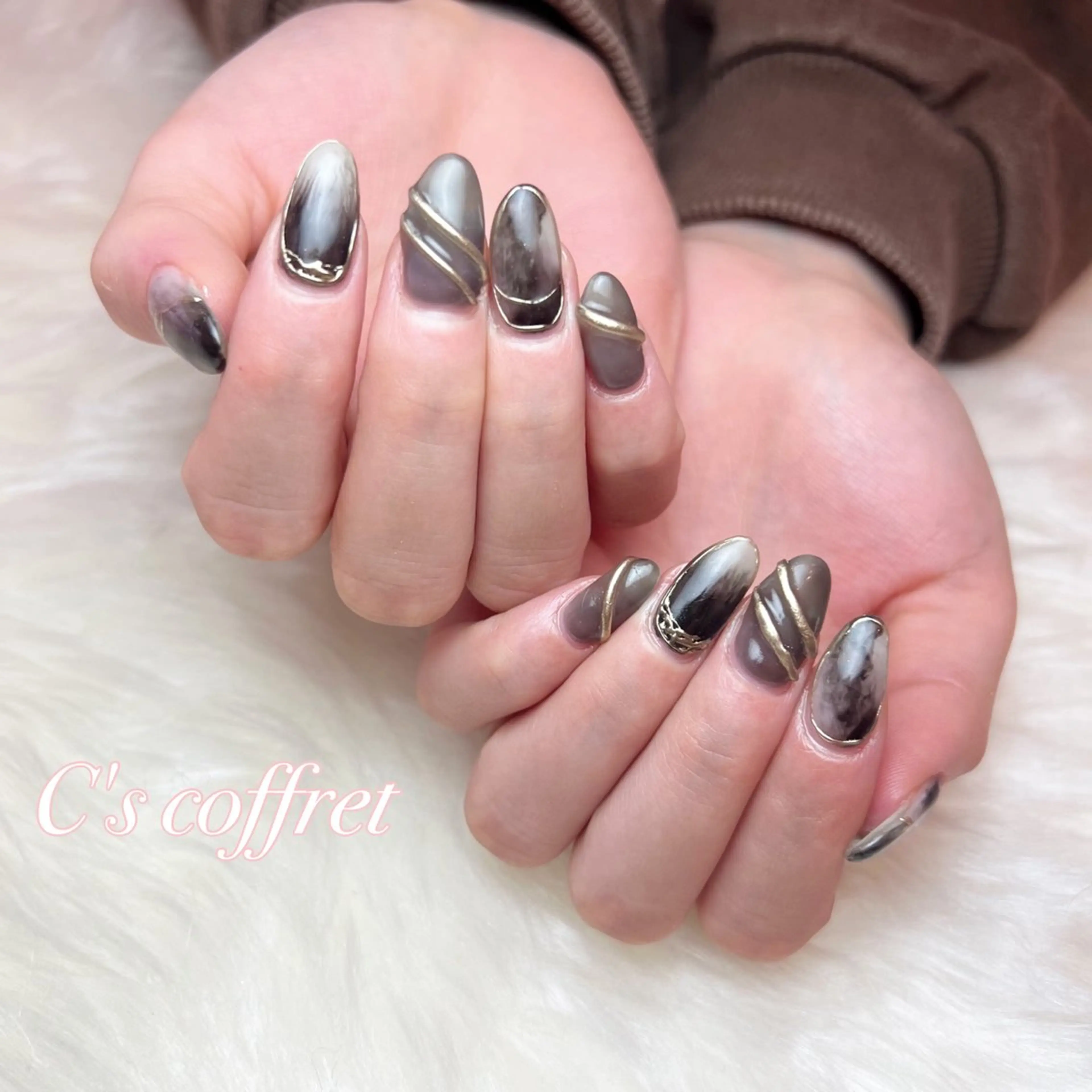 ネイル 成人式 C's coffretのネイルデザイン