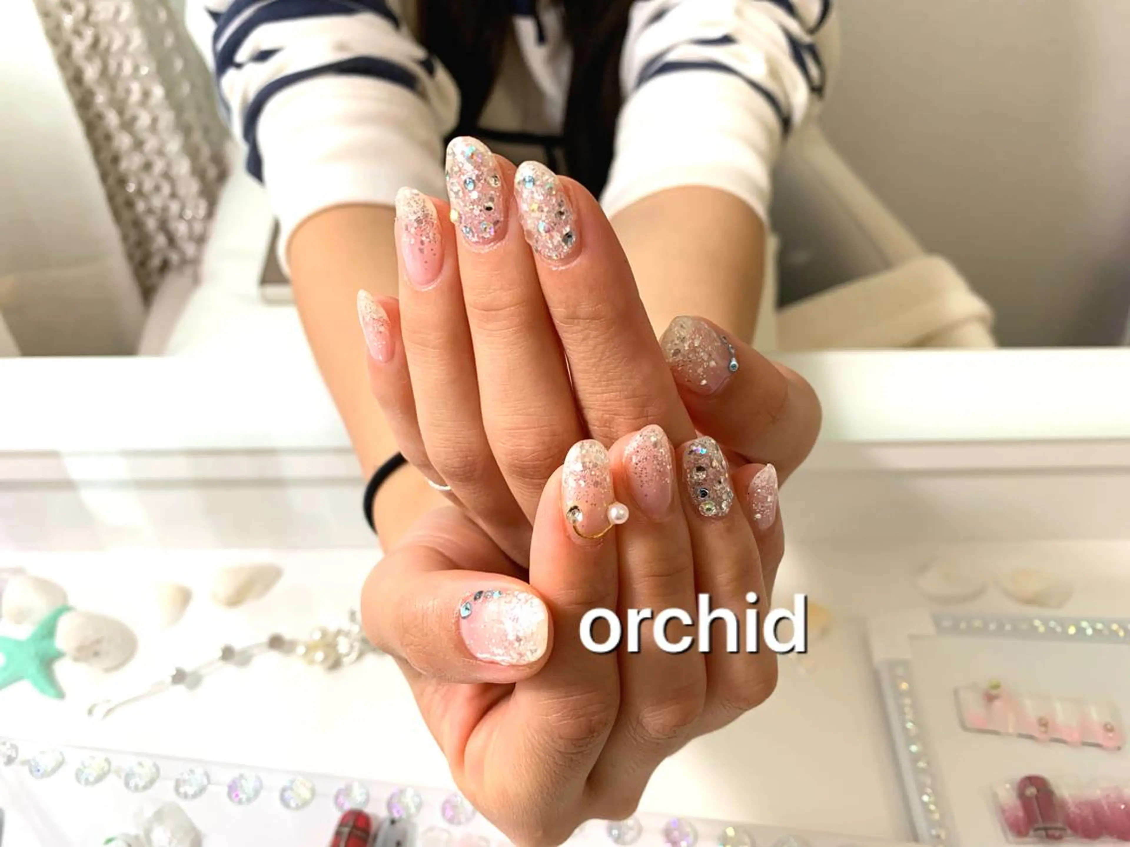 ネイル orchid ♡オーキッドのネイルデザイン