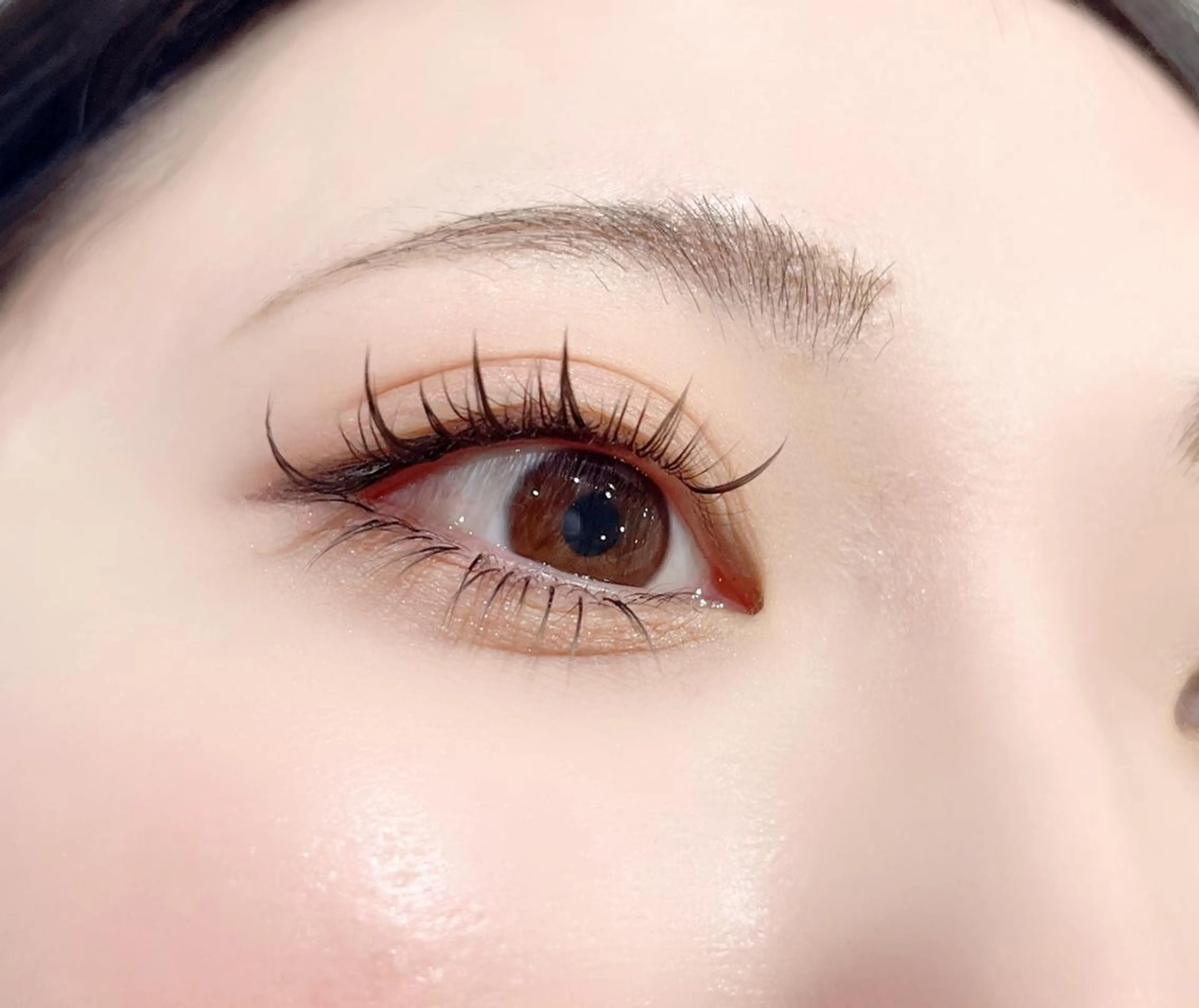 【新規オフ無料】✨SALE✨セーブルフラットラッシュ 60 分付け放題【韓国風束感仕上げ】 ¥ 4980の写真