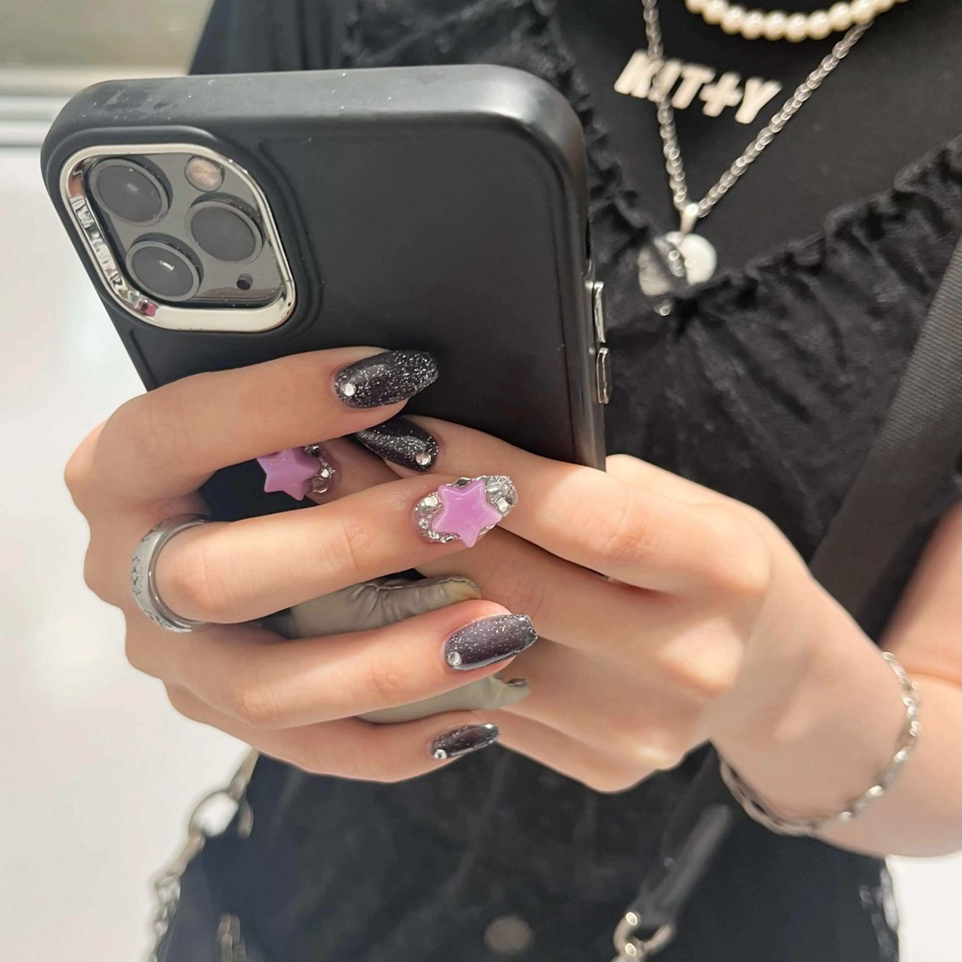 ネイル ストーンネイル ハンドネイル Ibuki 🎀仙台パルコ🎀のマツエク・マツパデザイン