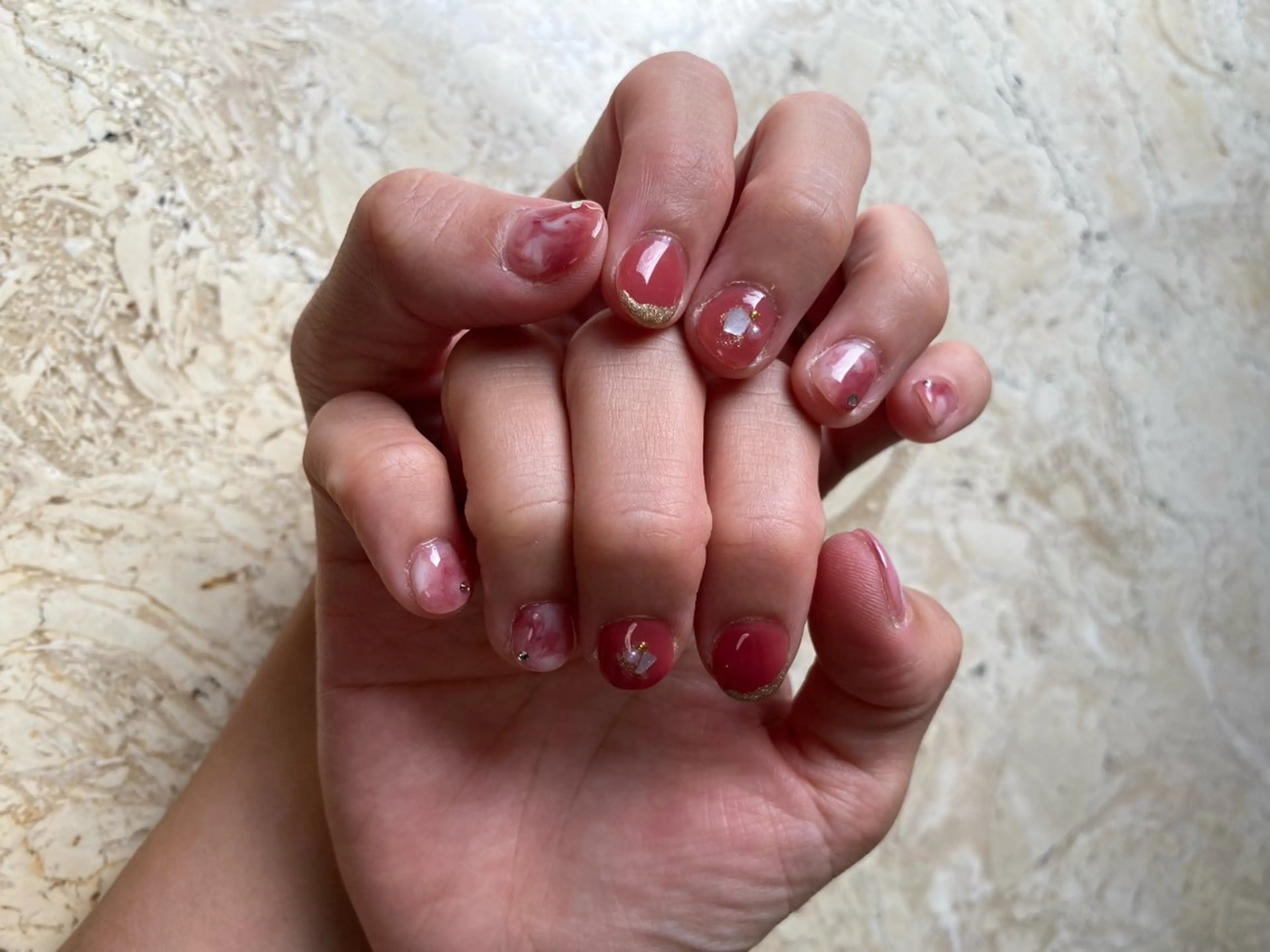 ネイル ハンドネイル フットネイル mieux YUKOのネイルデザイン