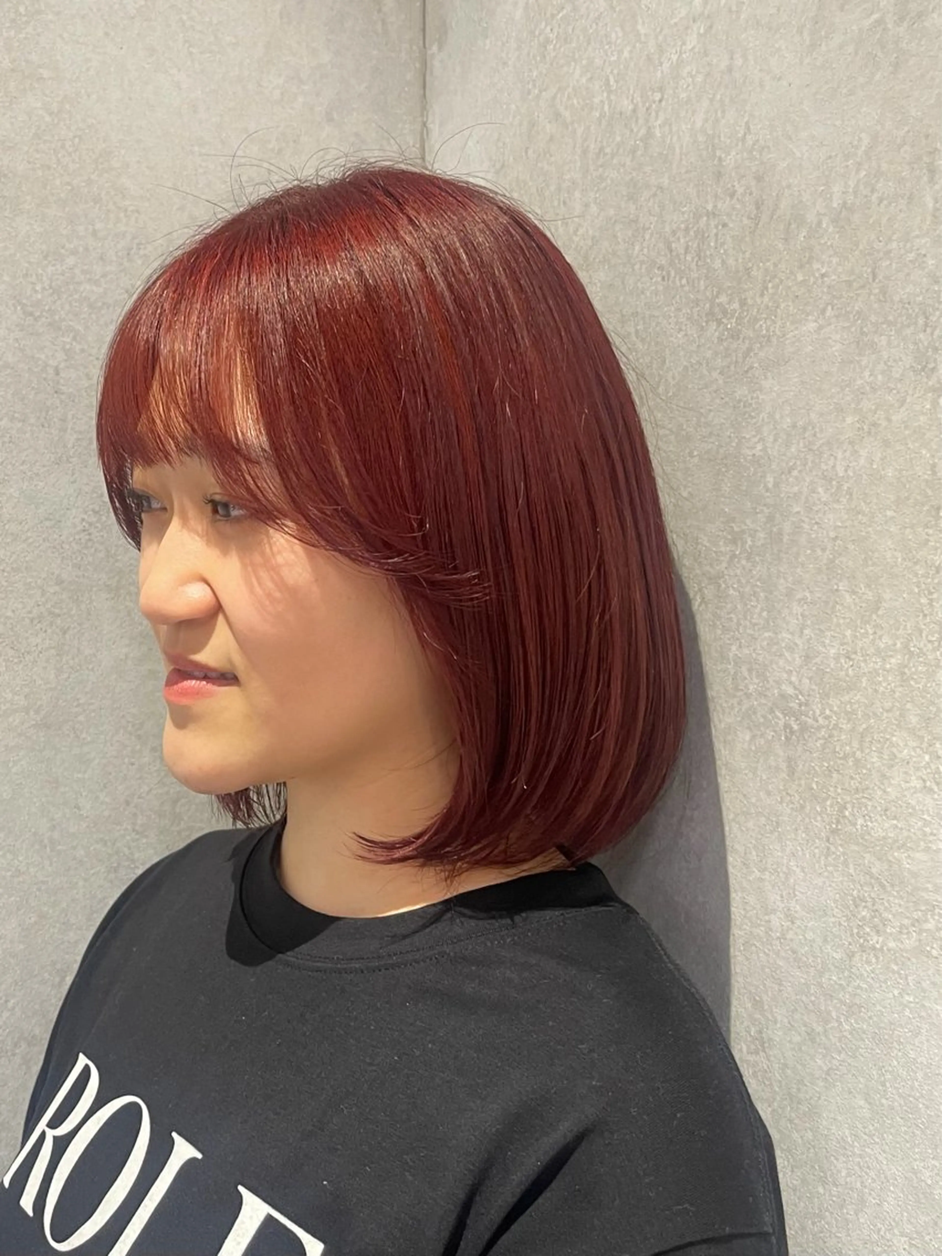 ショート カラー ヘアカラー 鎌倉 珠莉のヘアスタイル