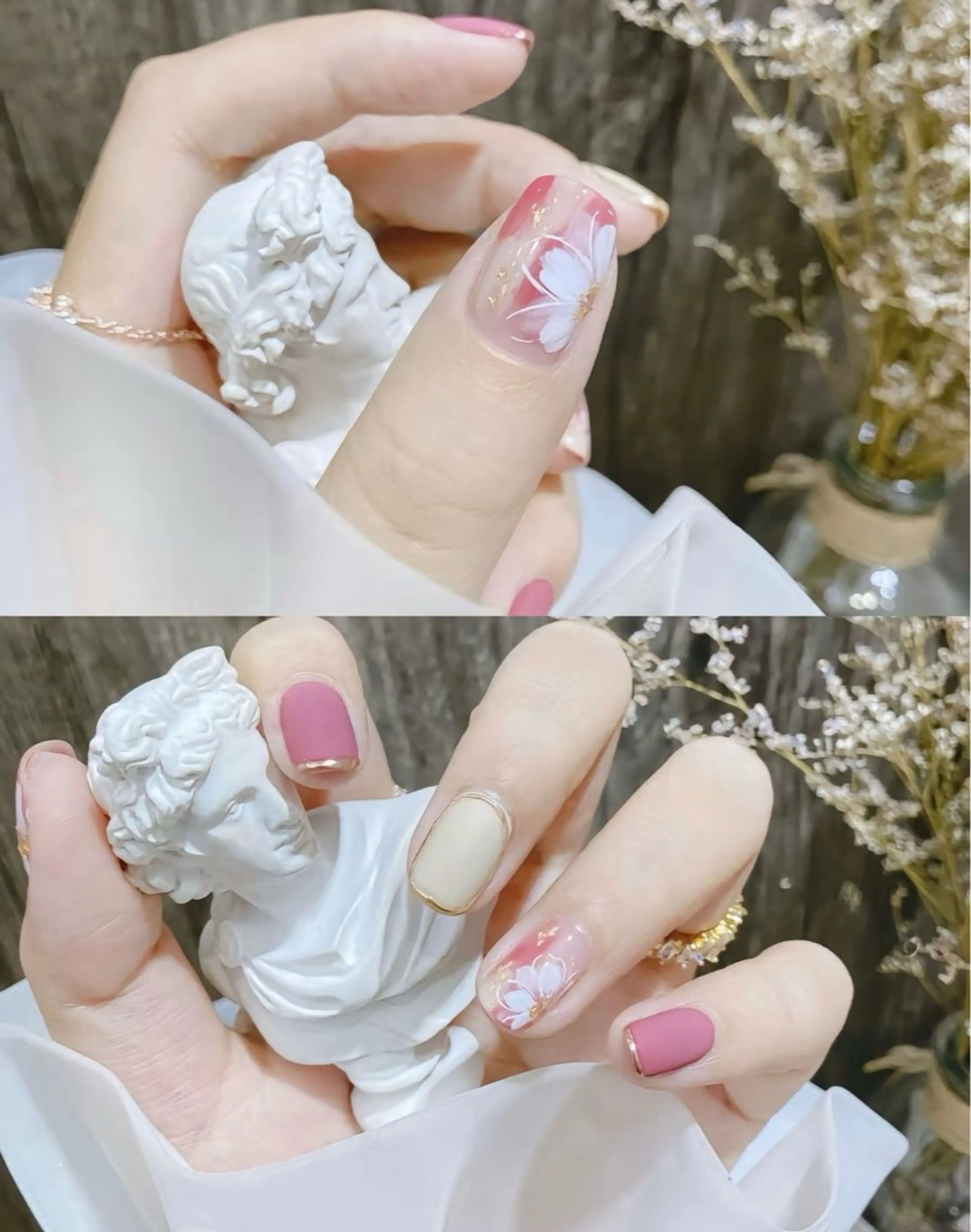 ネイル アートネイル チークネイル 成人式 長さ出し フットネイル ハンドネイル フットネイル ハンドケア YK Rinのネイルデザイン