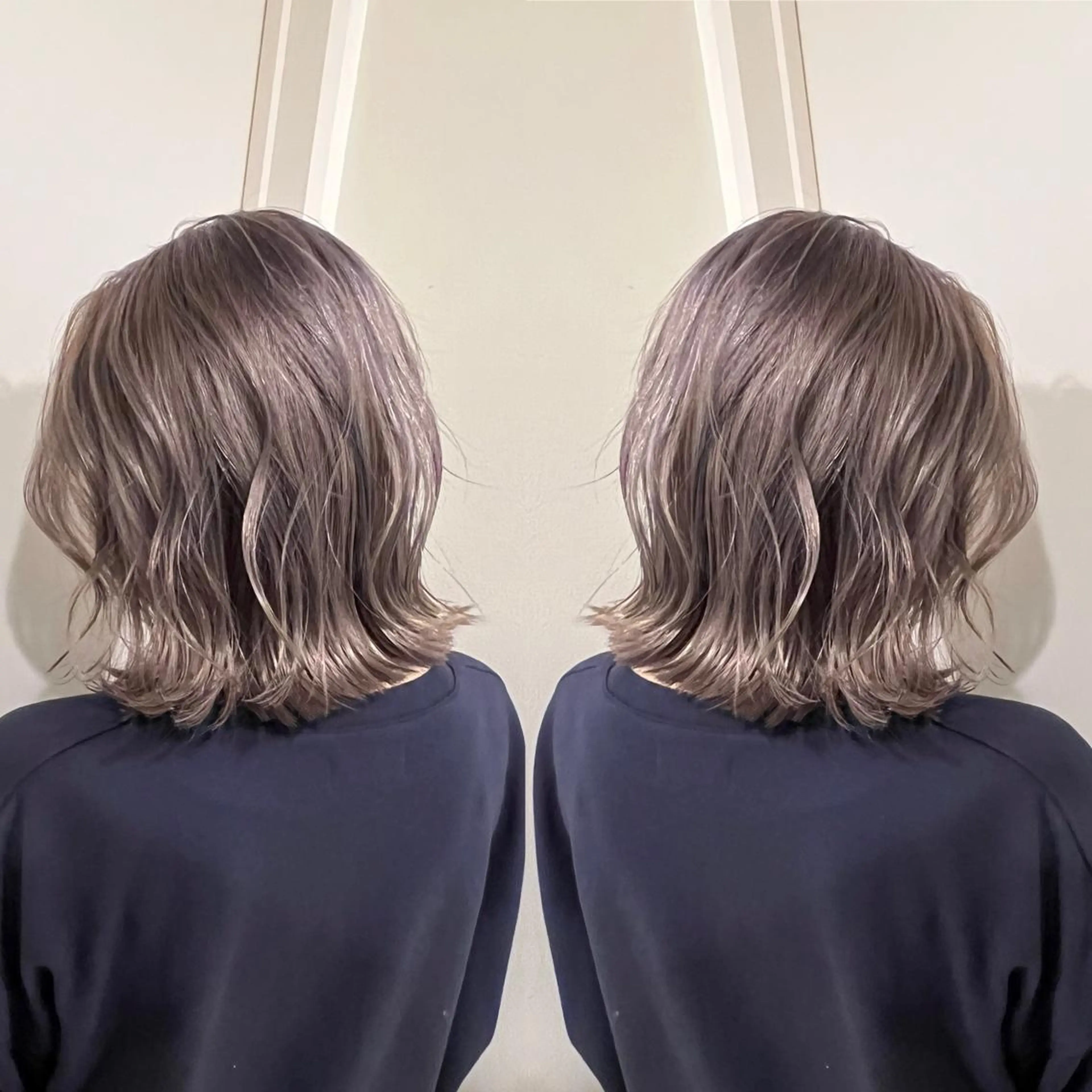 ミディアム カラー 🔥ハイトーンカラー ギャルNAOKI🔥のヘアスタイル