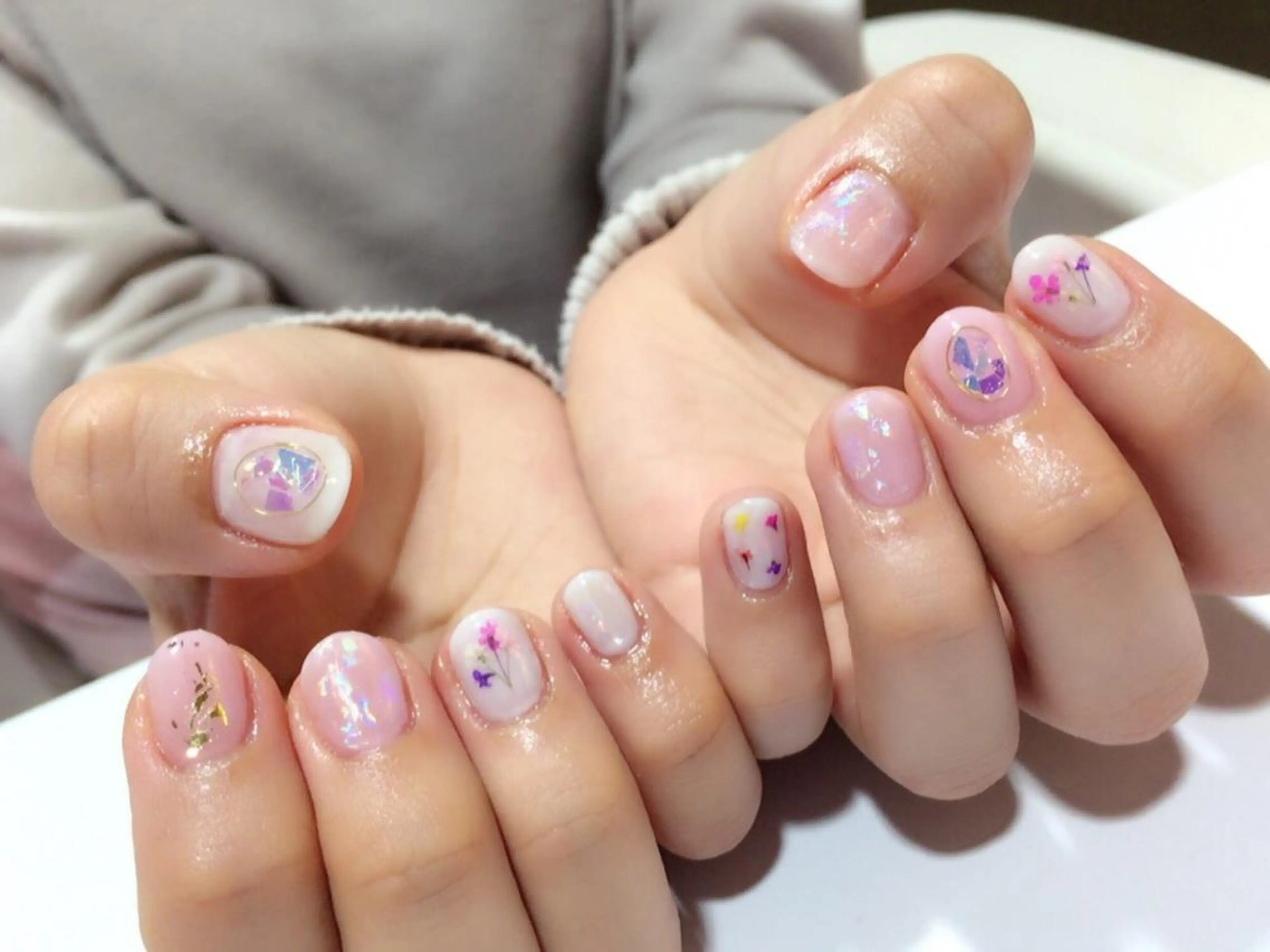 ネイル Sympa 𝓜iwako🐰ᩚのネイルデザイン