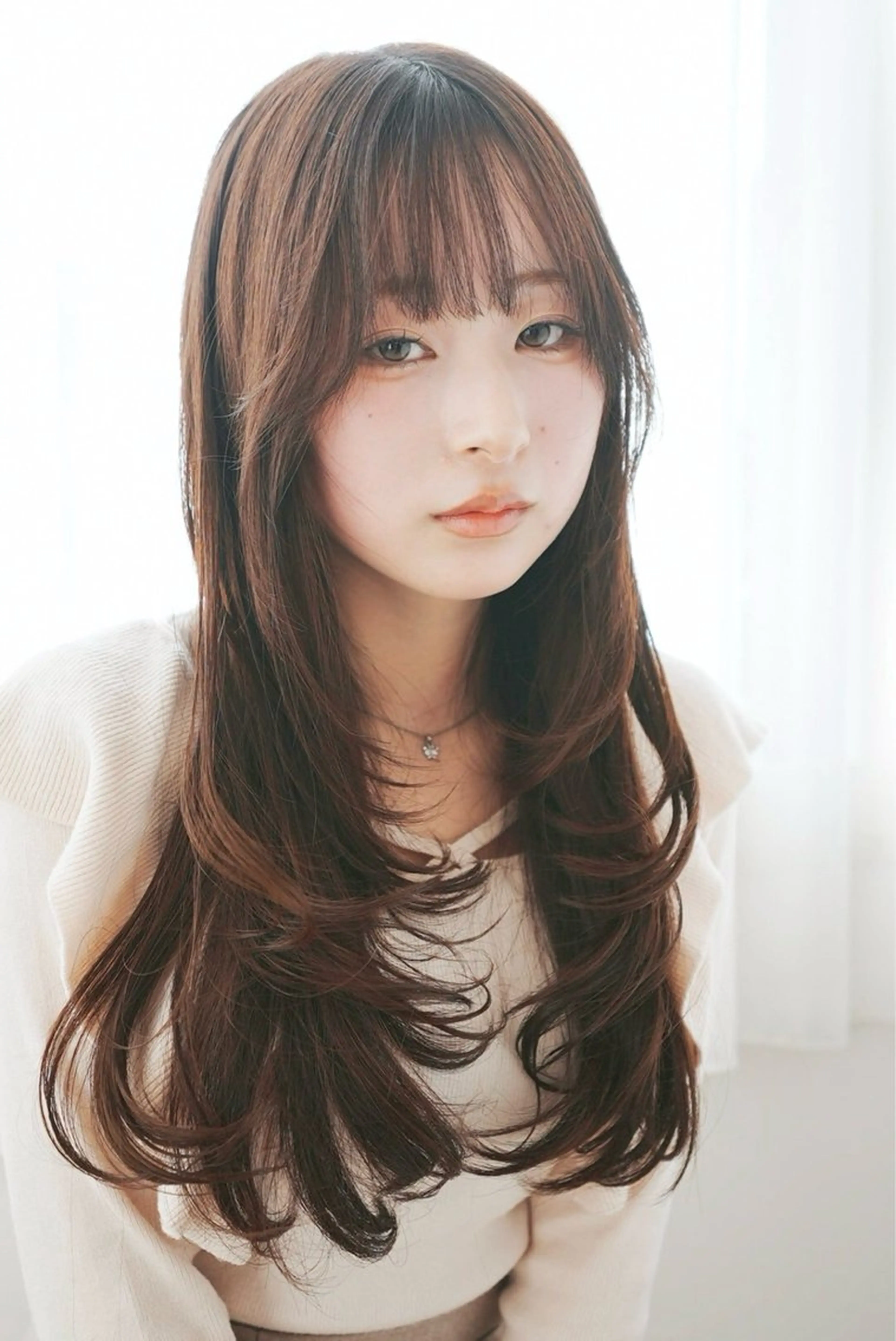 ロング カラー ハイレイヤー レイヤーカット カット ヘアカラー トリートメント 【ショート/ レイヤーボブ】🐯馨のヘアスタイル