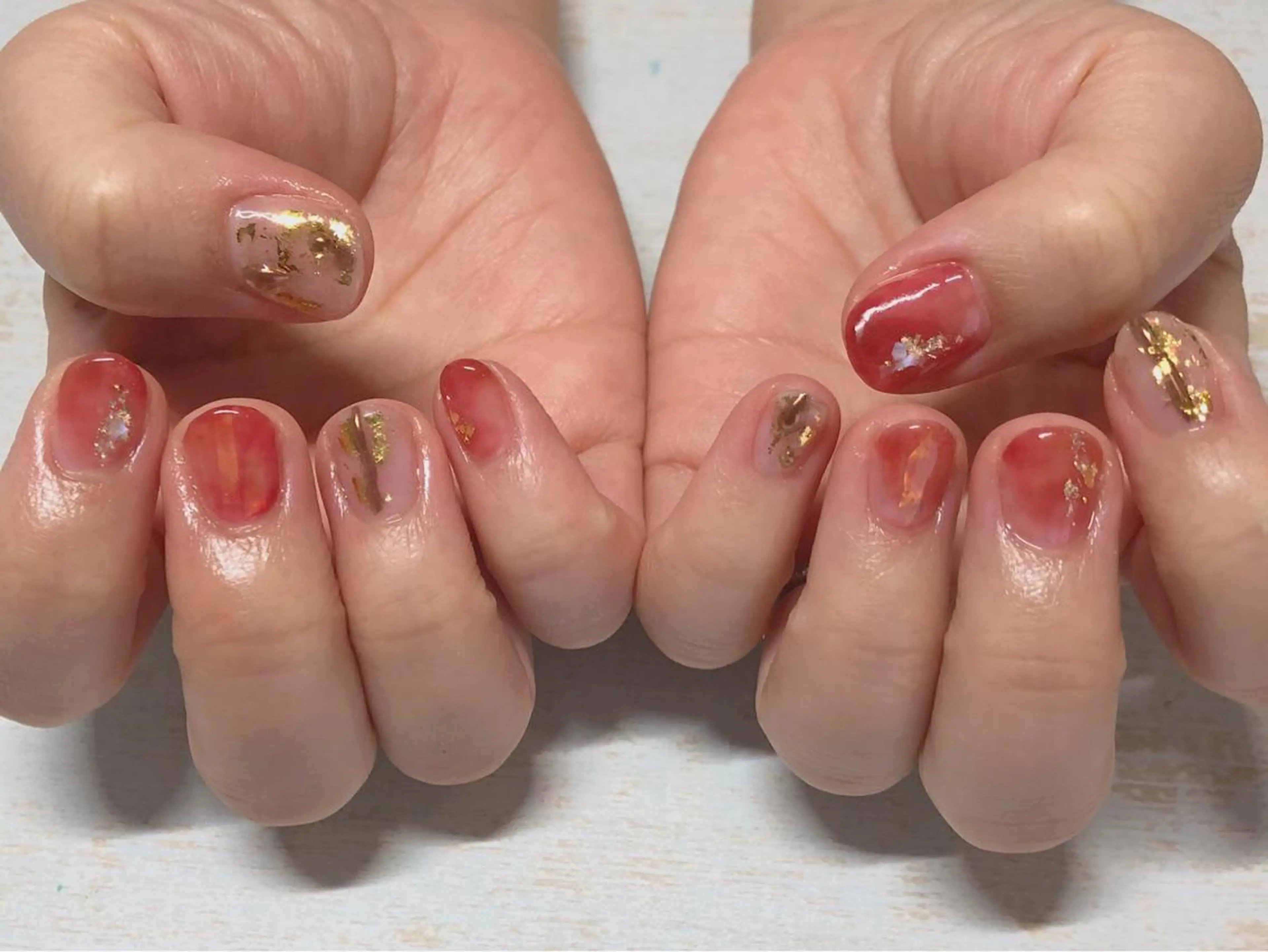 ネイル 𖡼 yumenoのネイルデザイン