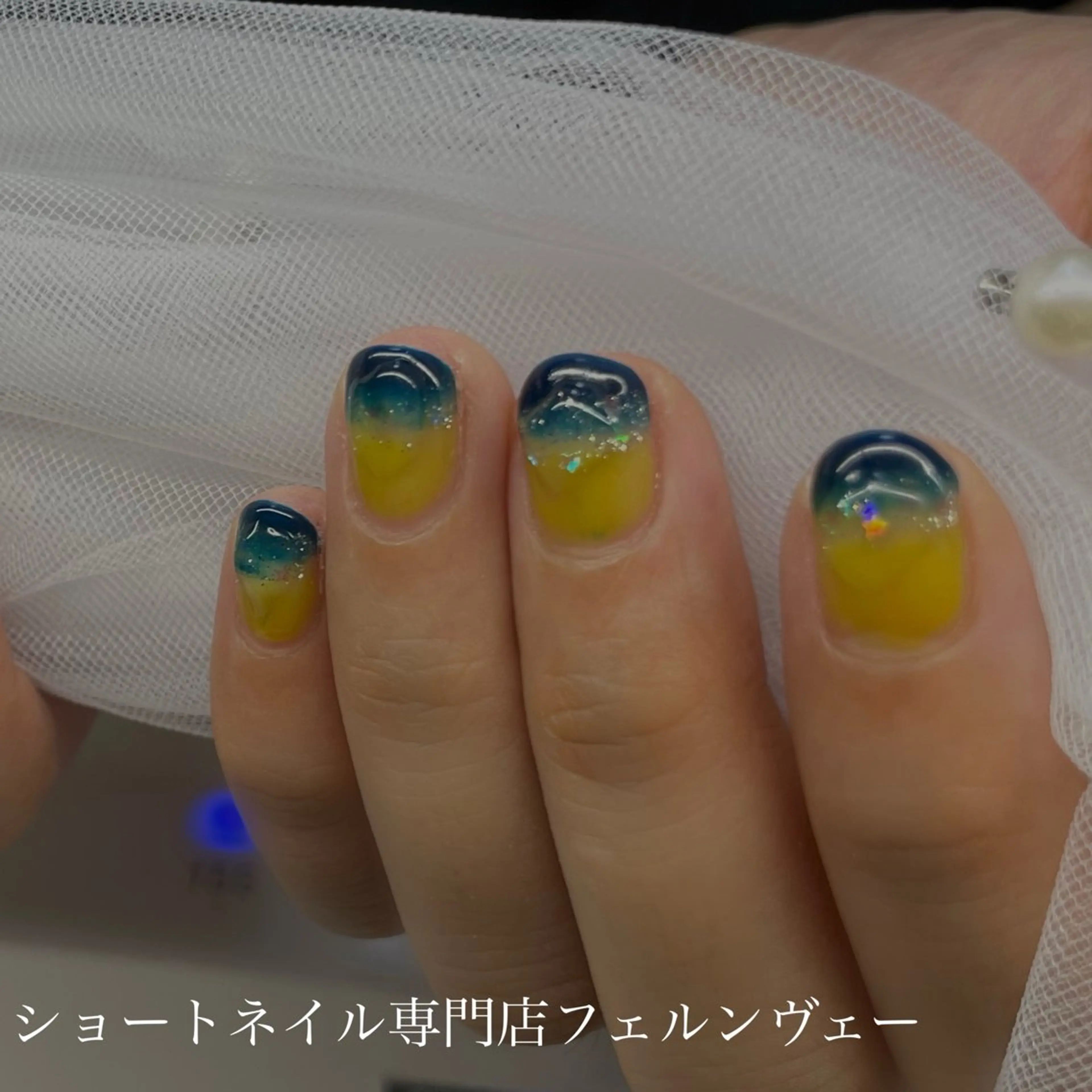 ネイル ハンドネイル ショートネイル専門店 フェルンヴェー代々木のネイルデザイン