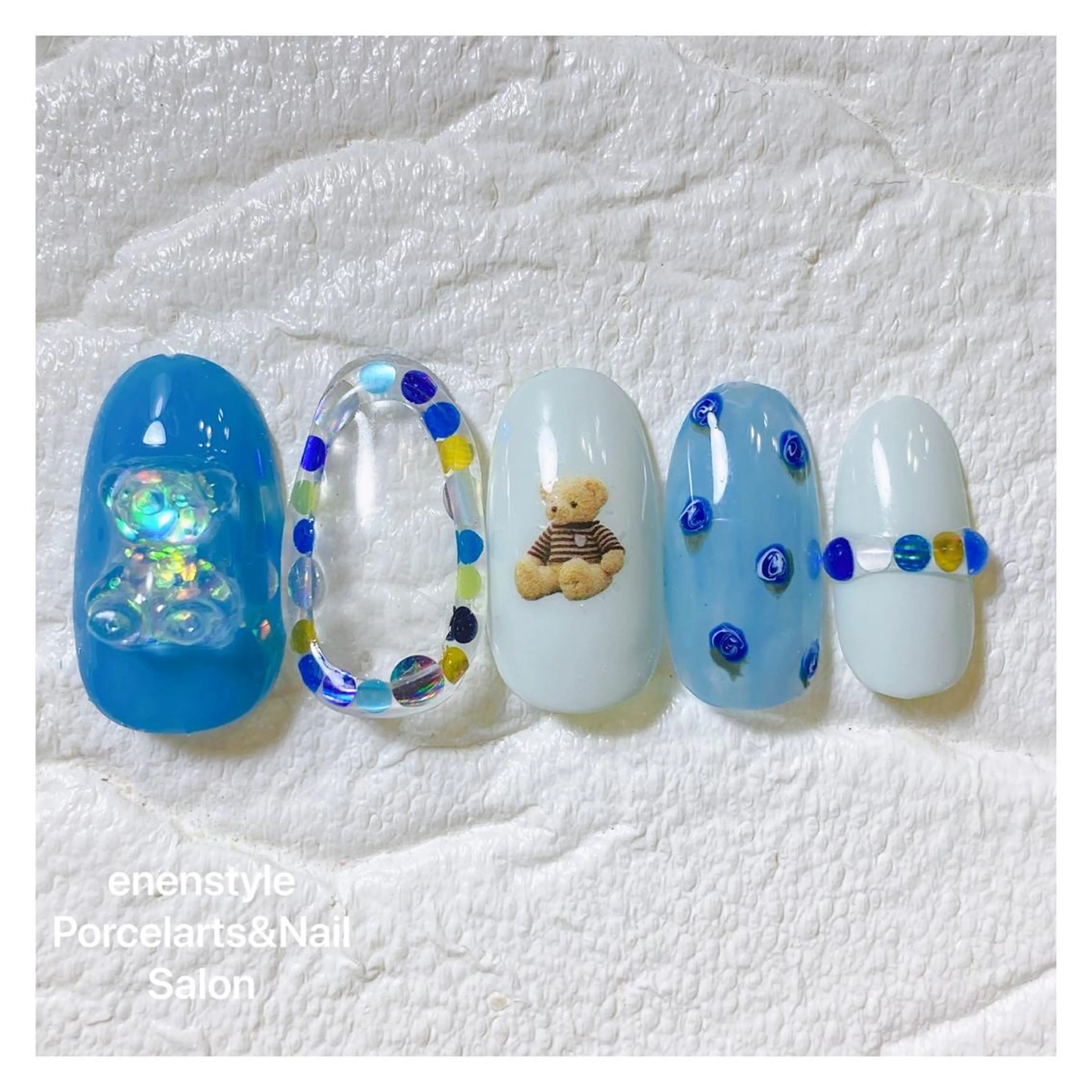 ミディアム ネイル 👑enen style👑のネイルデザイン