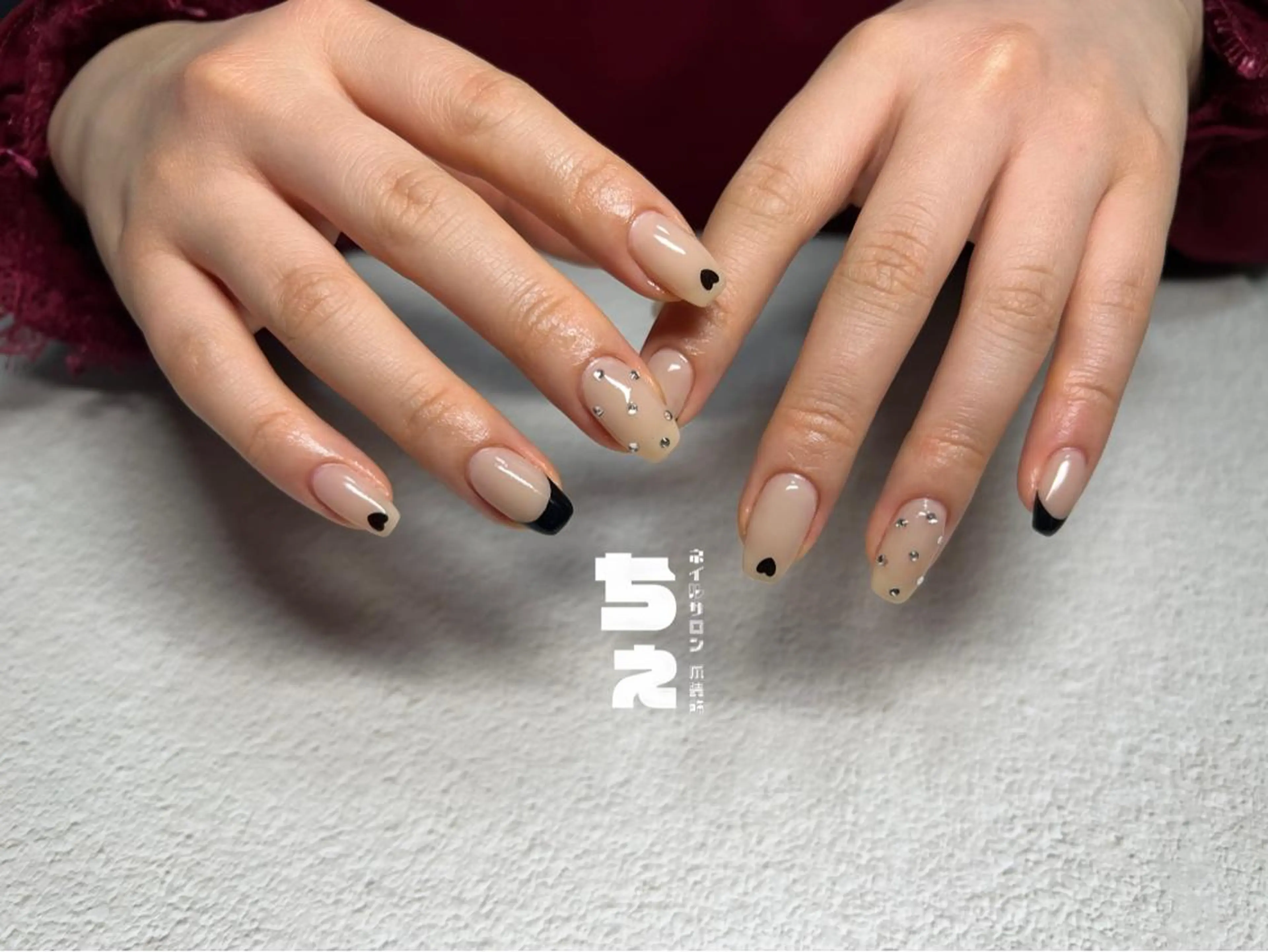 ネイル シンプルネイル ハンドネイル nail salon CHEのネイルデザイン