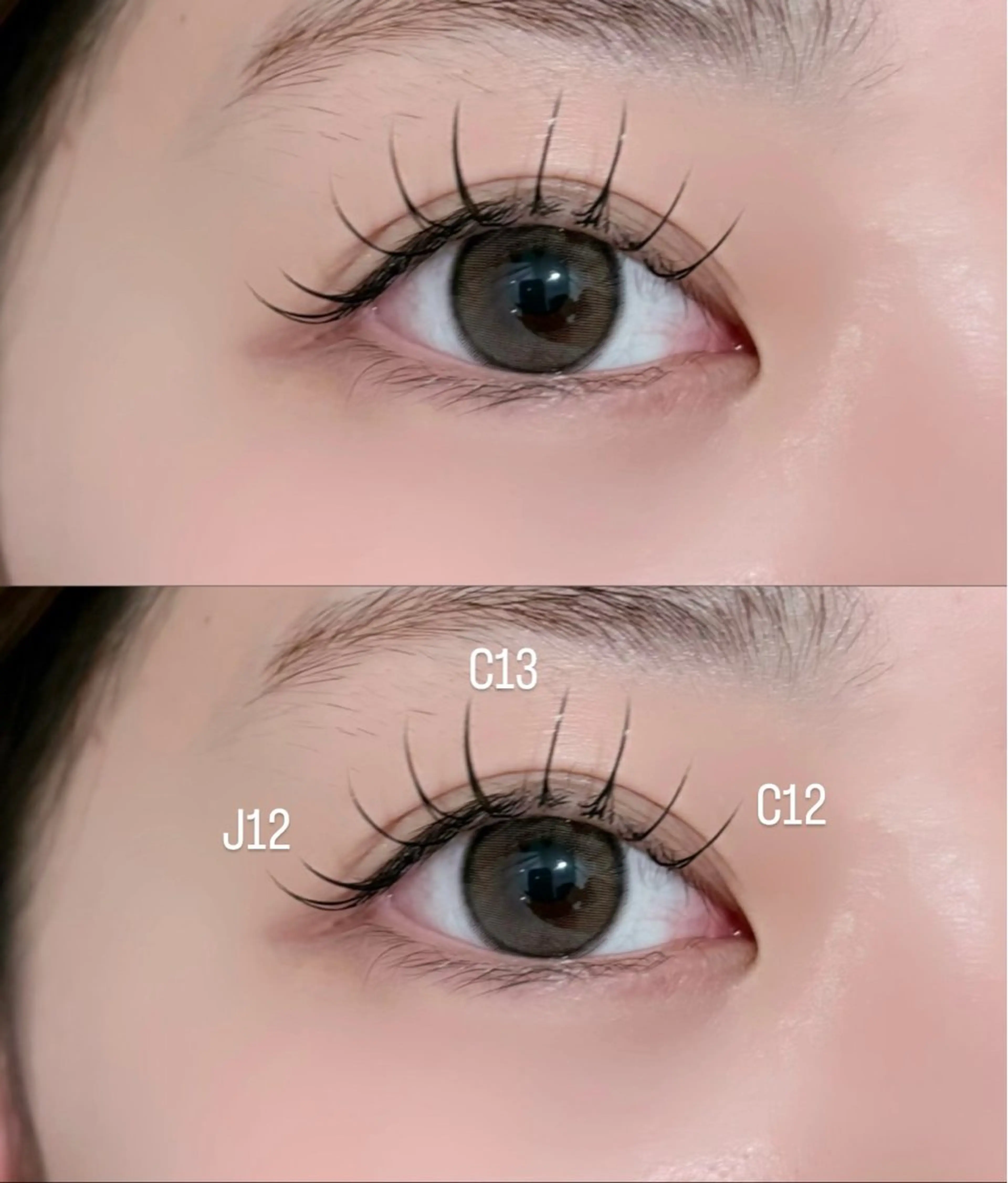 マツエク・マツパ meRK manamiのマツエク・マツパデザイン