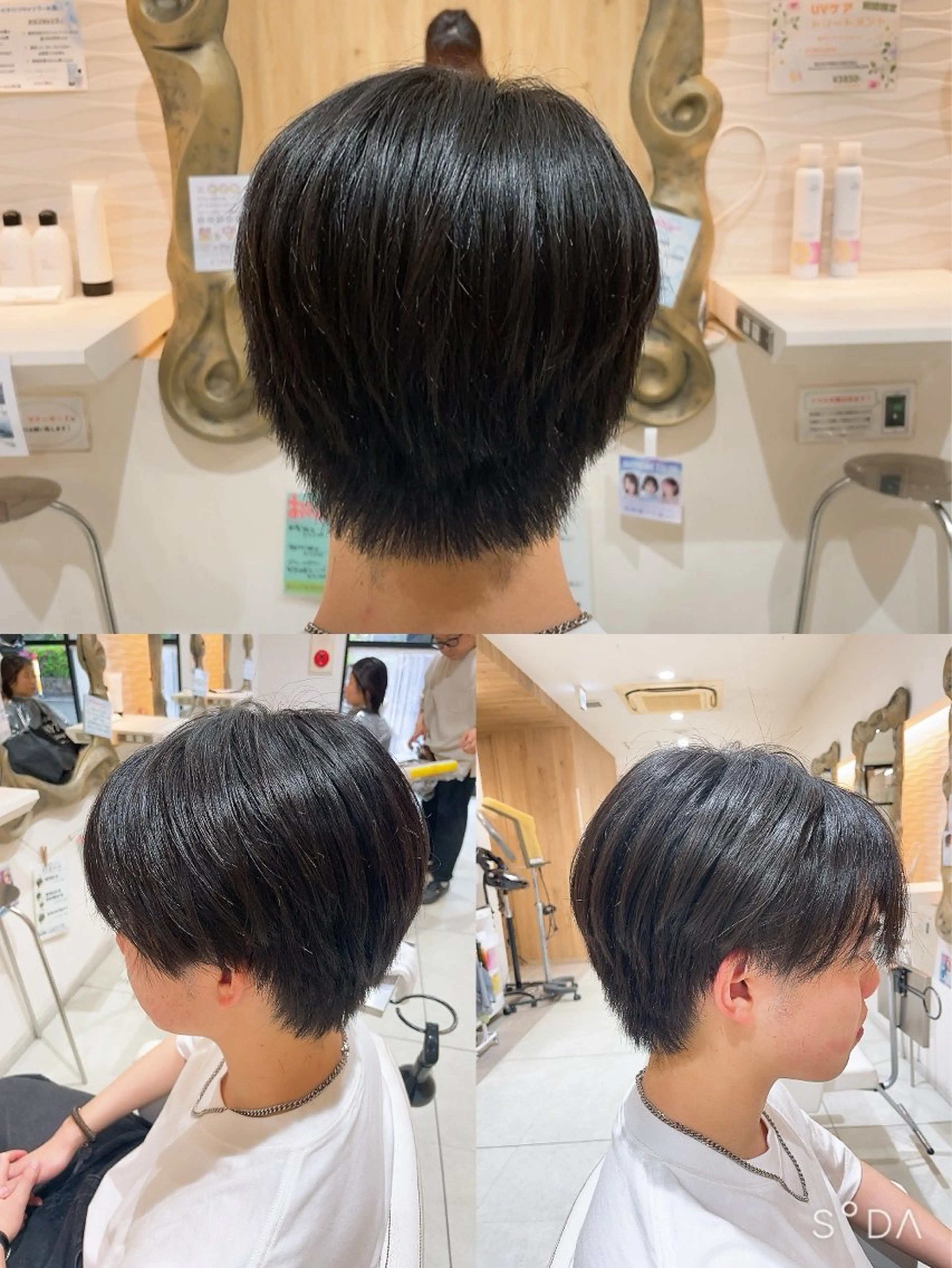 メンズ カット 山本 真緒のヘアスタイル