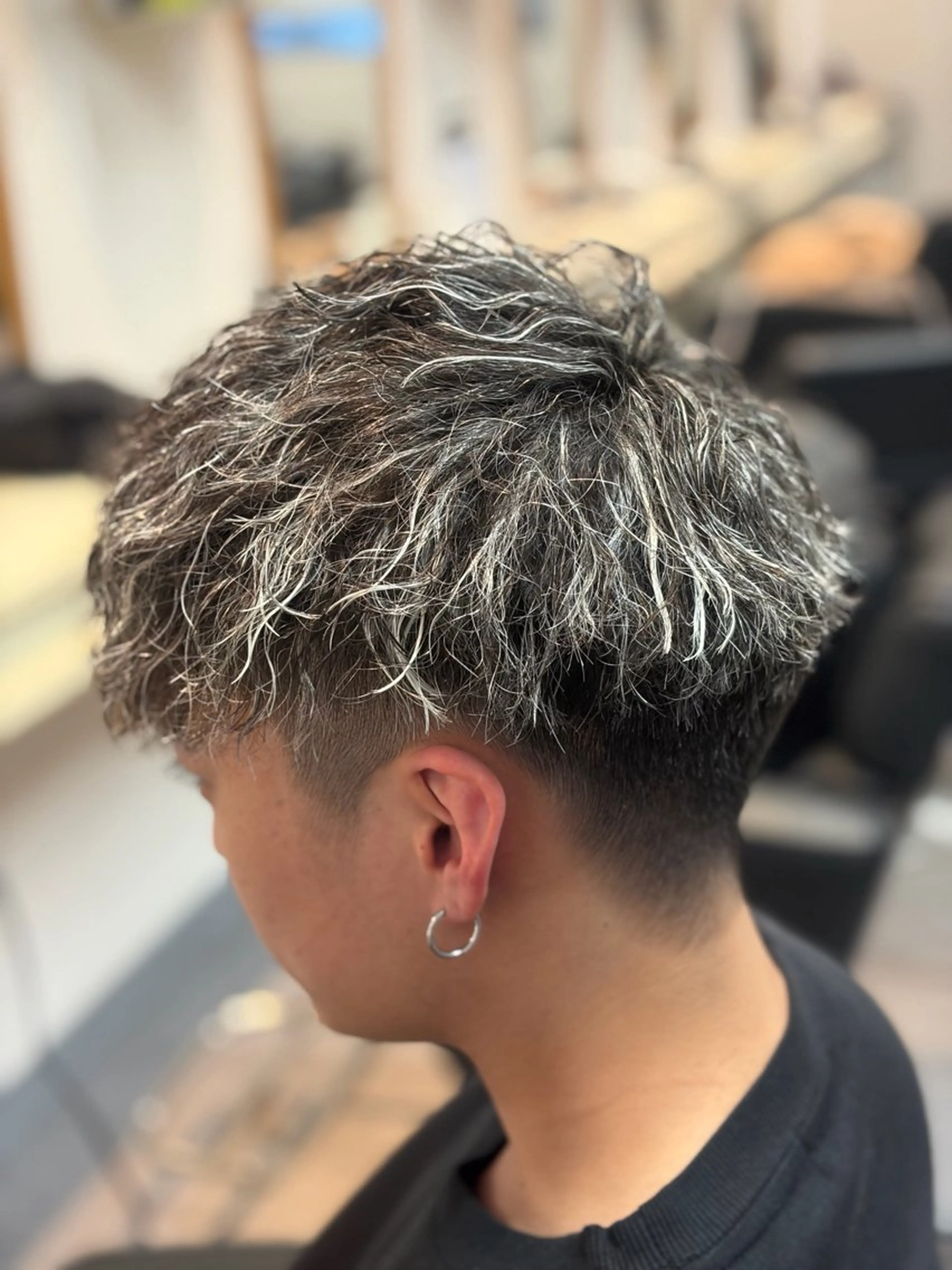 パーマ メンズ カット ヘアカラー パーマ メンズ特化/パーマ/ フェードWATARUのヘアスタイル