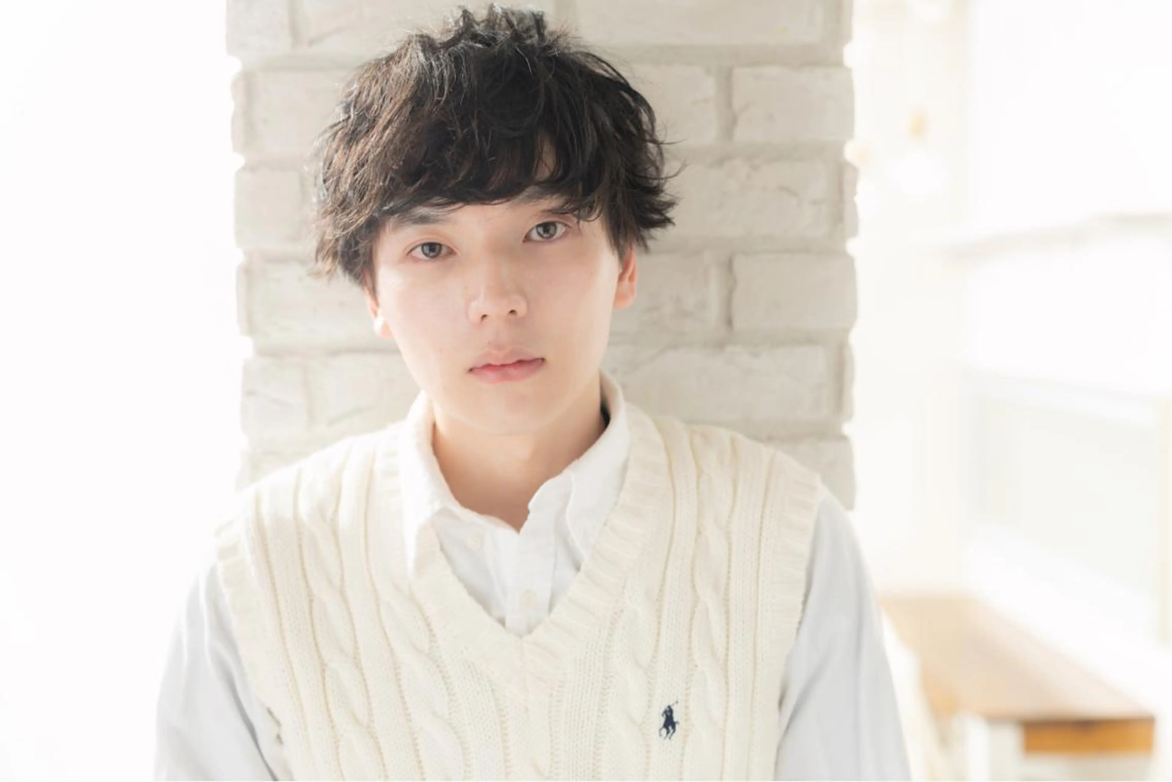 ショート パーマ ヘアアレンジ メンズ 柳井 準平のヘアスタイル