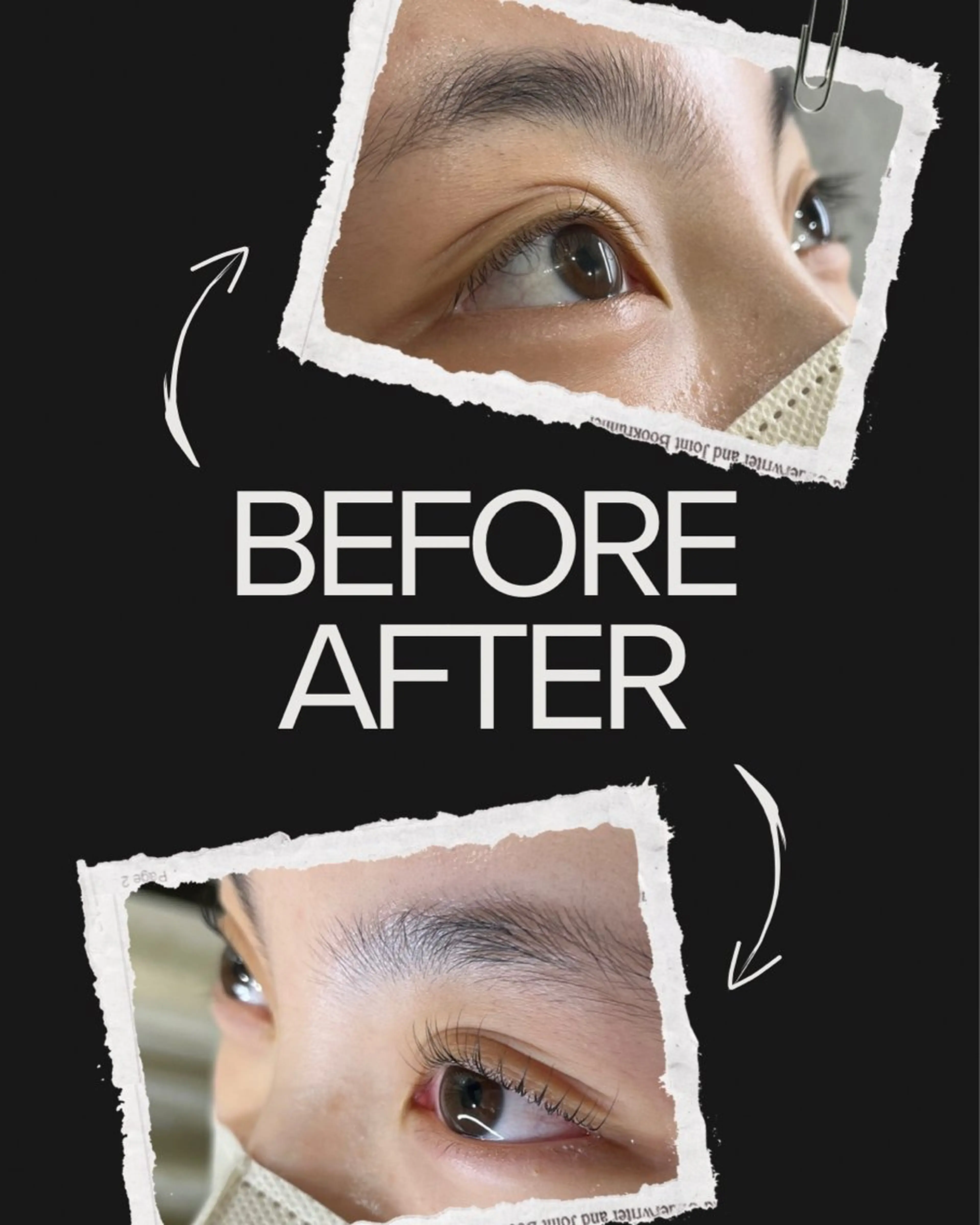 マツエク・マツパ キュート 一重×まつ毛パーマ Eyelash studio　Aのマツエク・マツパデザイン